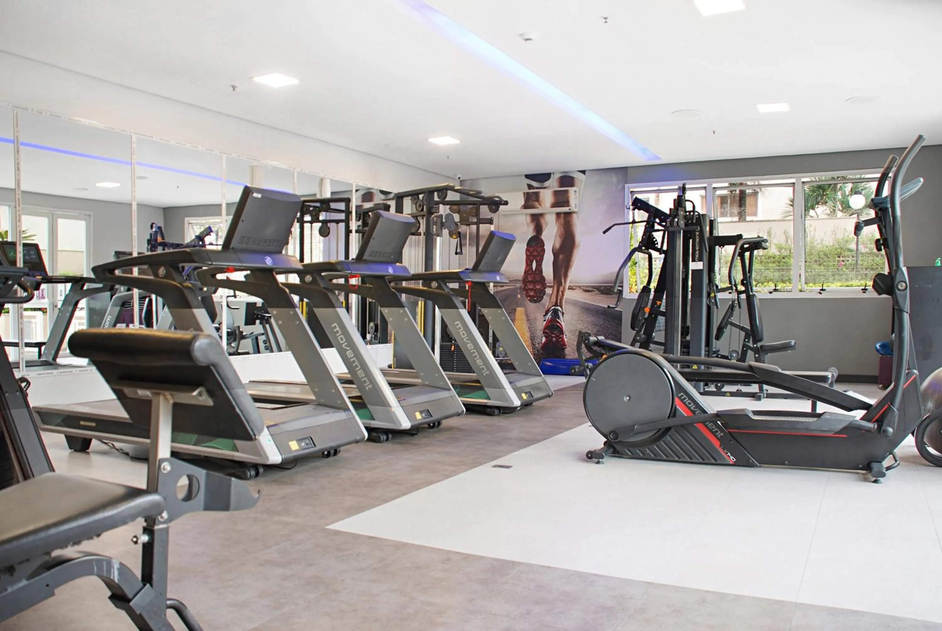 Fitness centre/facilities in Sofisticado Hotel na Vila Olimpia