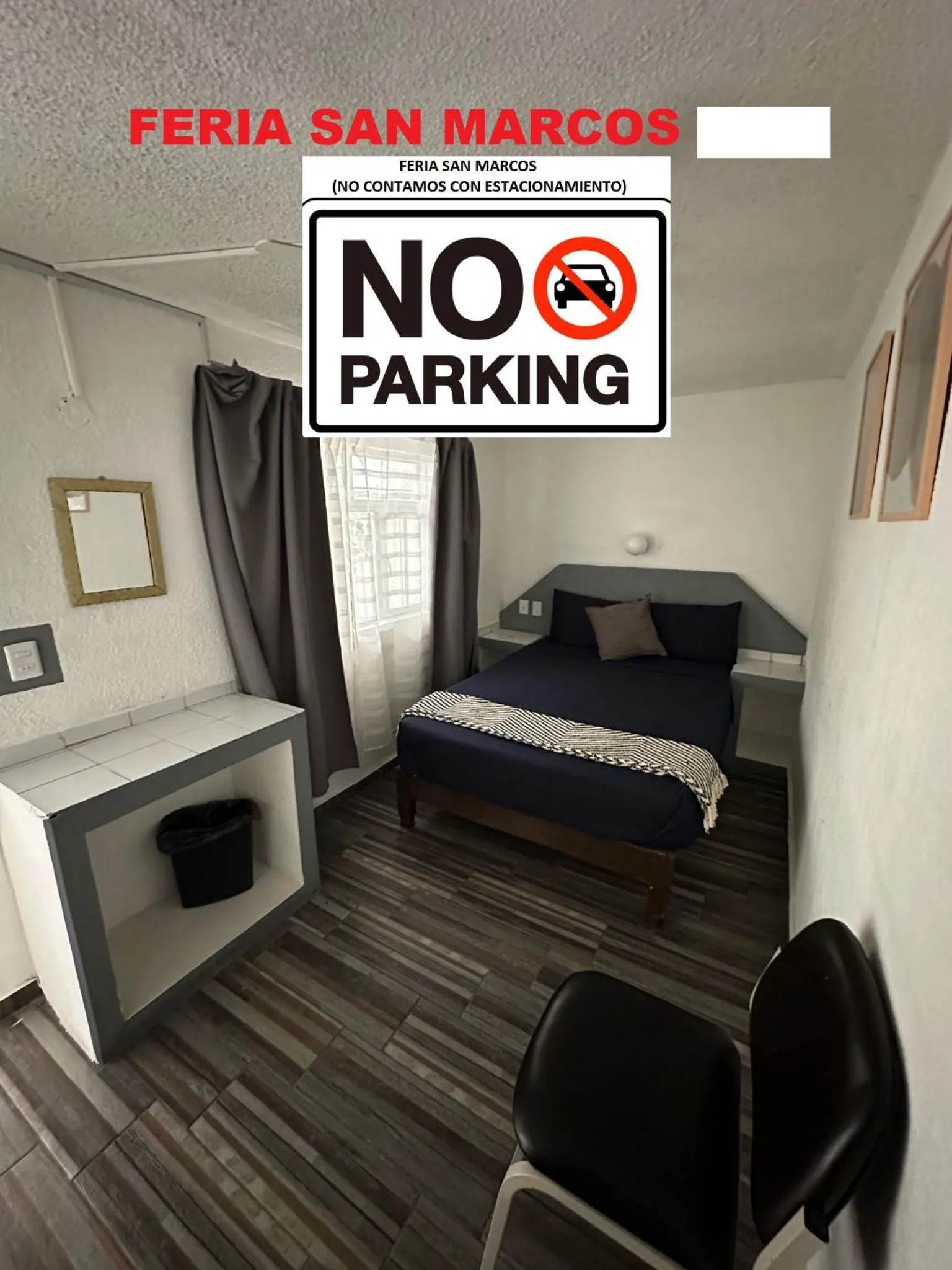 Bed in Hotel Posada Jardín Aguascalientes