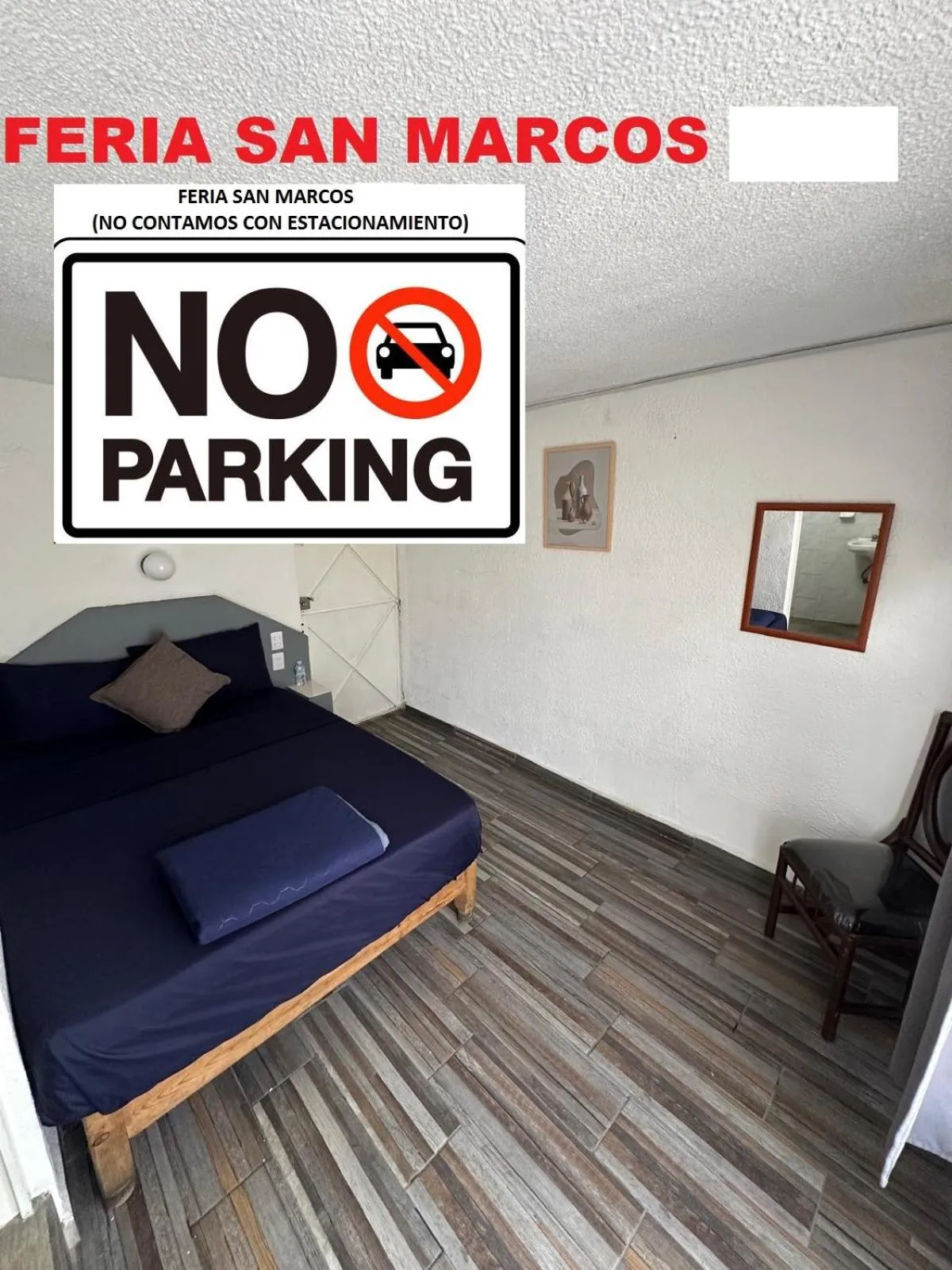 Bed in Hotel Posada Jardín Aguascalientes