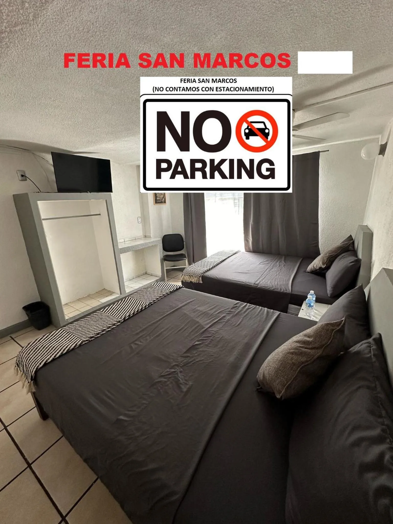 Bed in Hotel Posada Jardín Aguascalientes