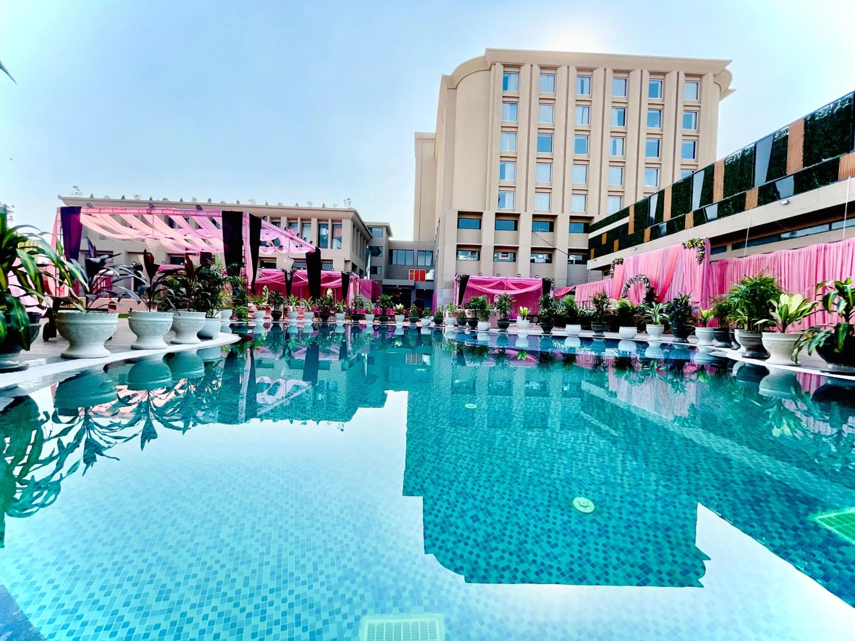 Swimming pool in The Mars Resorts