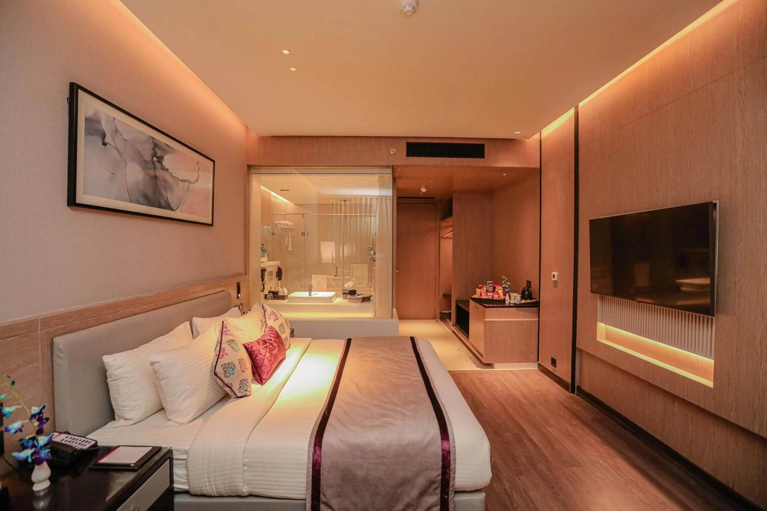 Bedroom, Bed in Regenta Place Verka Amritsar