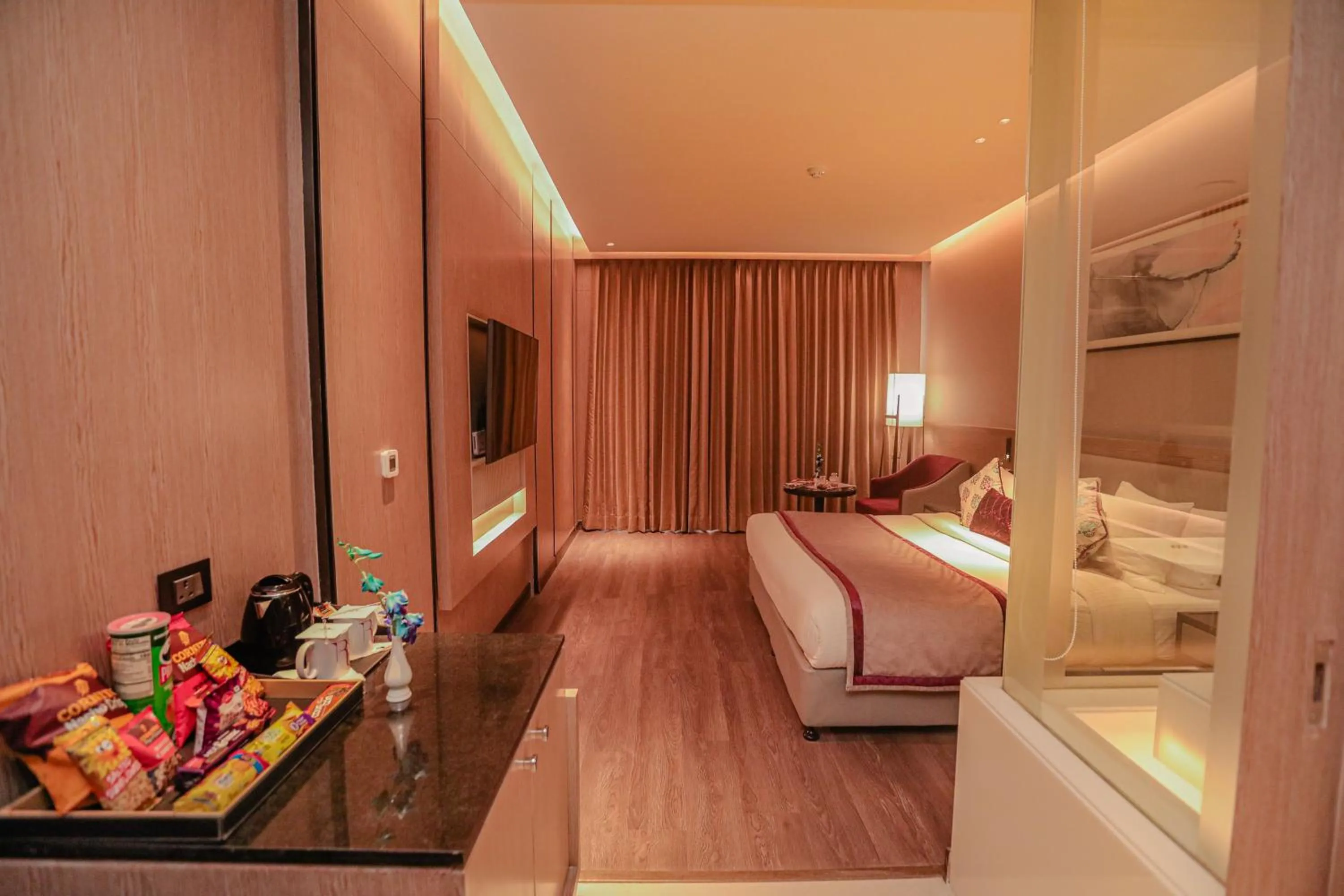 Bedroom, Bed in Regenta Place Verka Amritsar