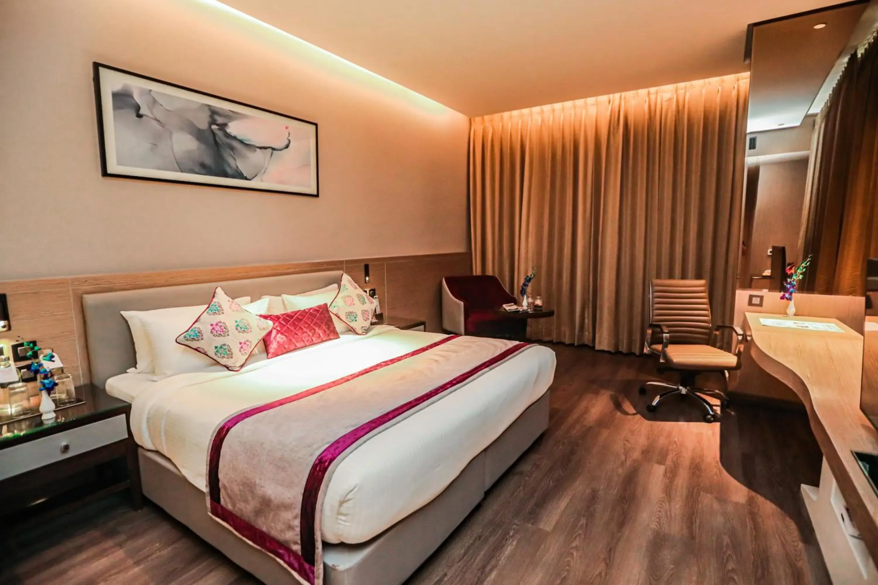 Premium Executive Room ( Pick and Drop-off To Golden Temple- Complimentary One Time ) in Regenta Place Verka Amritsar Premium Executive Room ( Pick and Drop-off To Golden Temple- Complimentary One Time ) in Regenta Place Verka Amritsar
