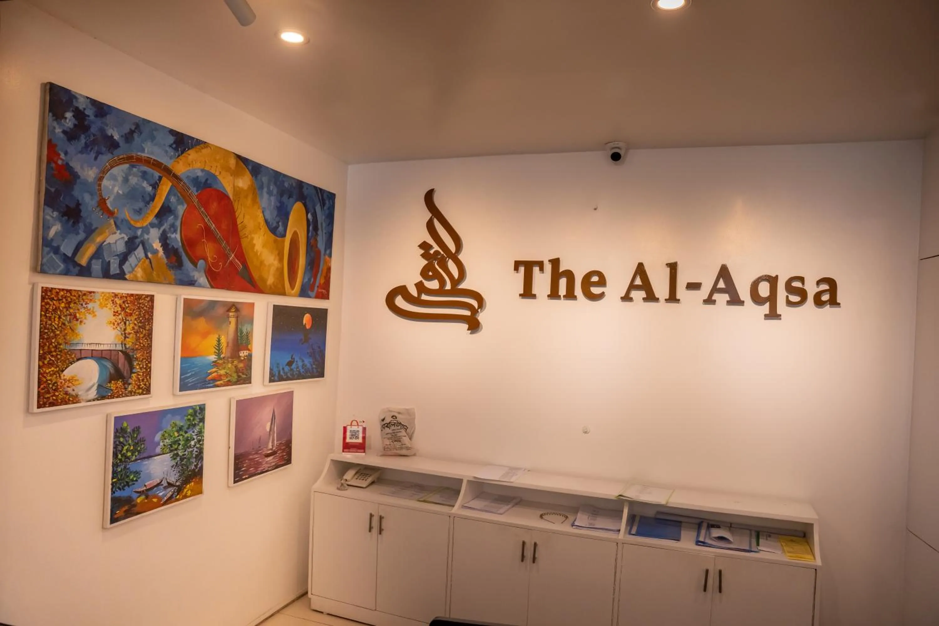 Lobby or reception in Hotel The Al Aqsa