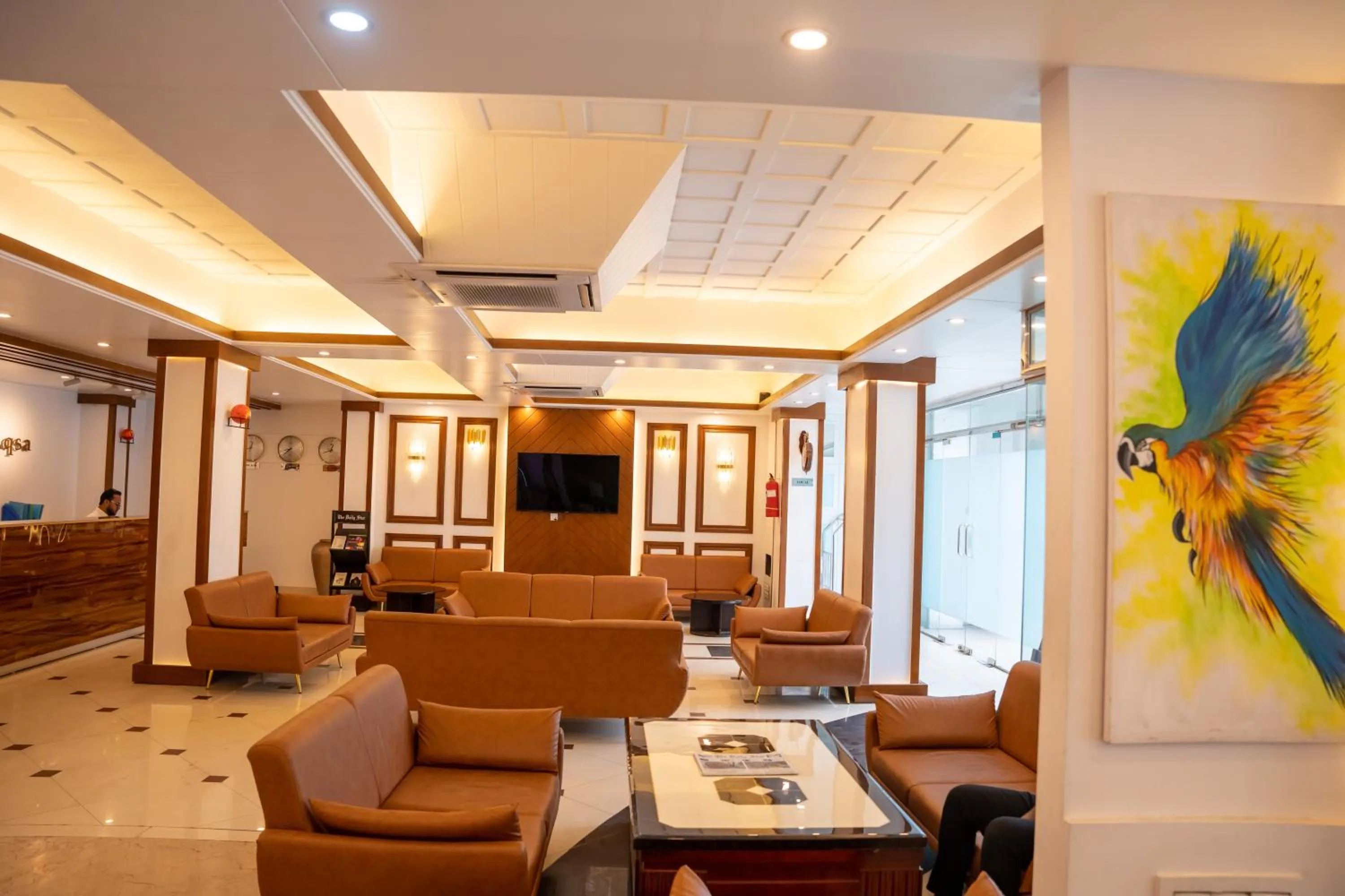 Lobby or reception in The Al Aqsa