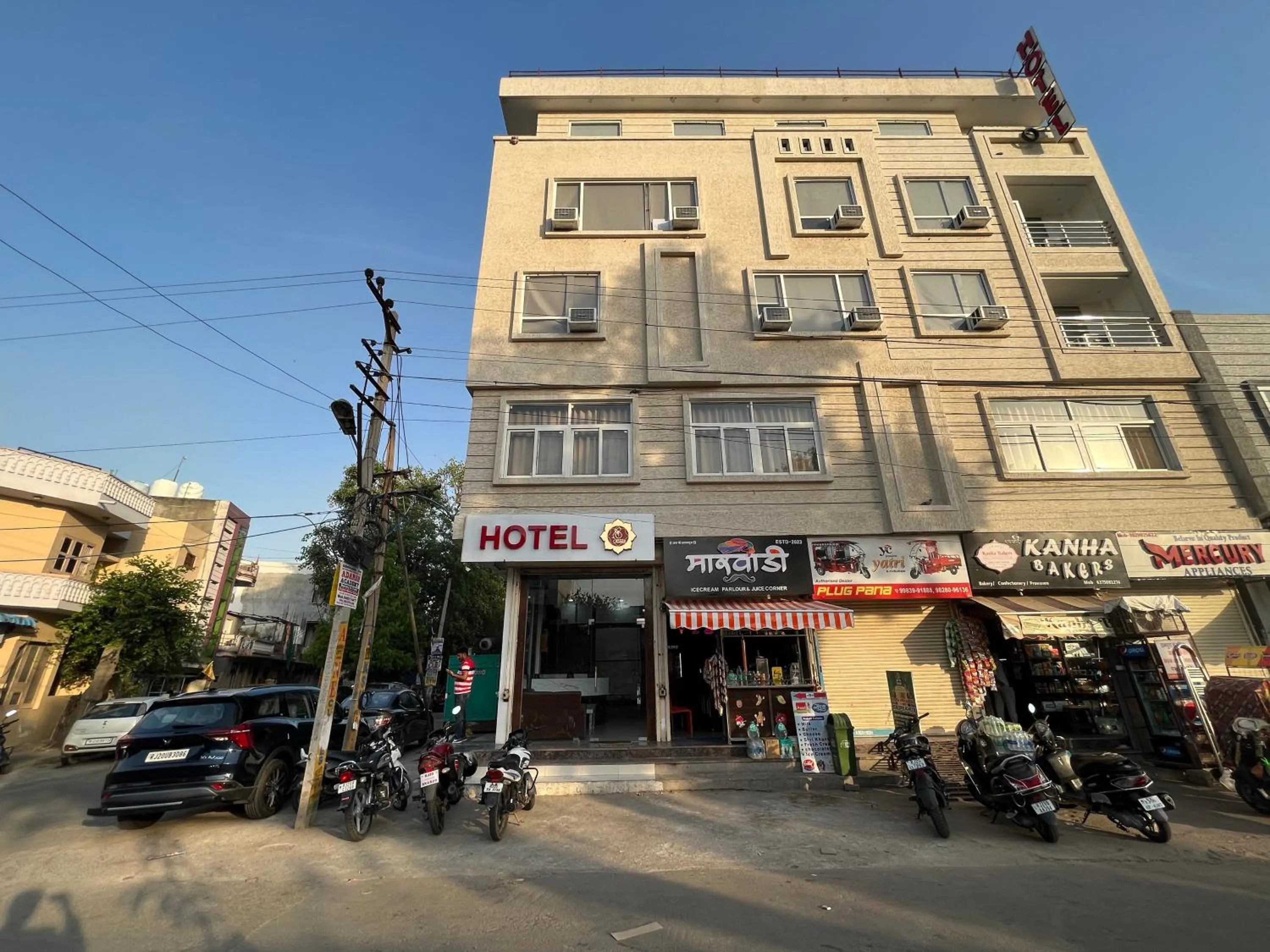 Property building in Hotel Shree A unit of THC Group