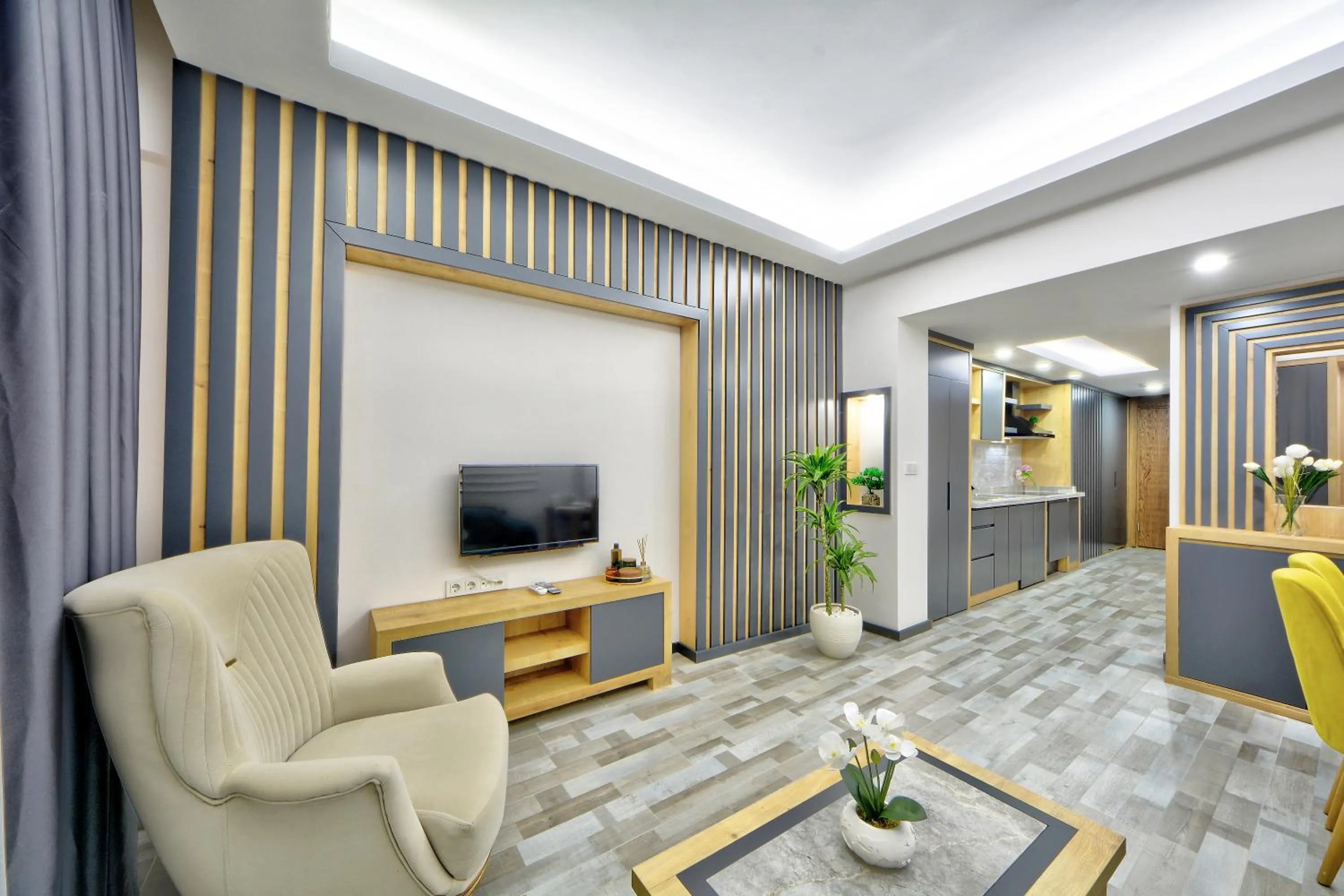 Living room in North Blue Life