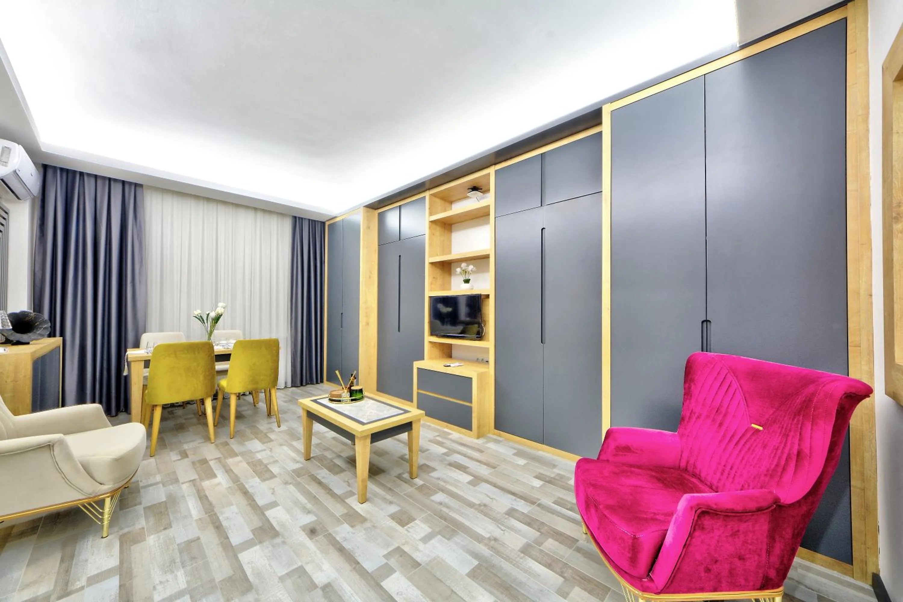 Seating area in North Blue Life