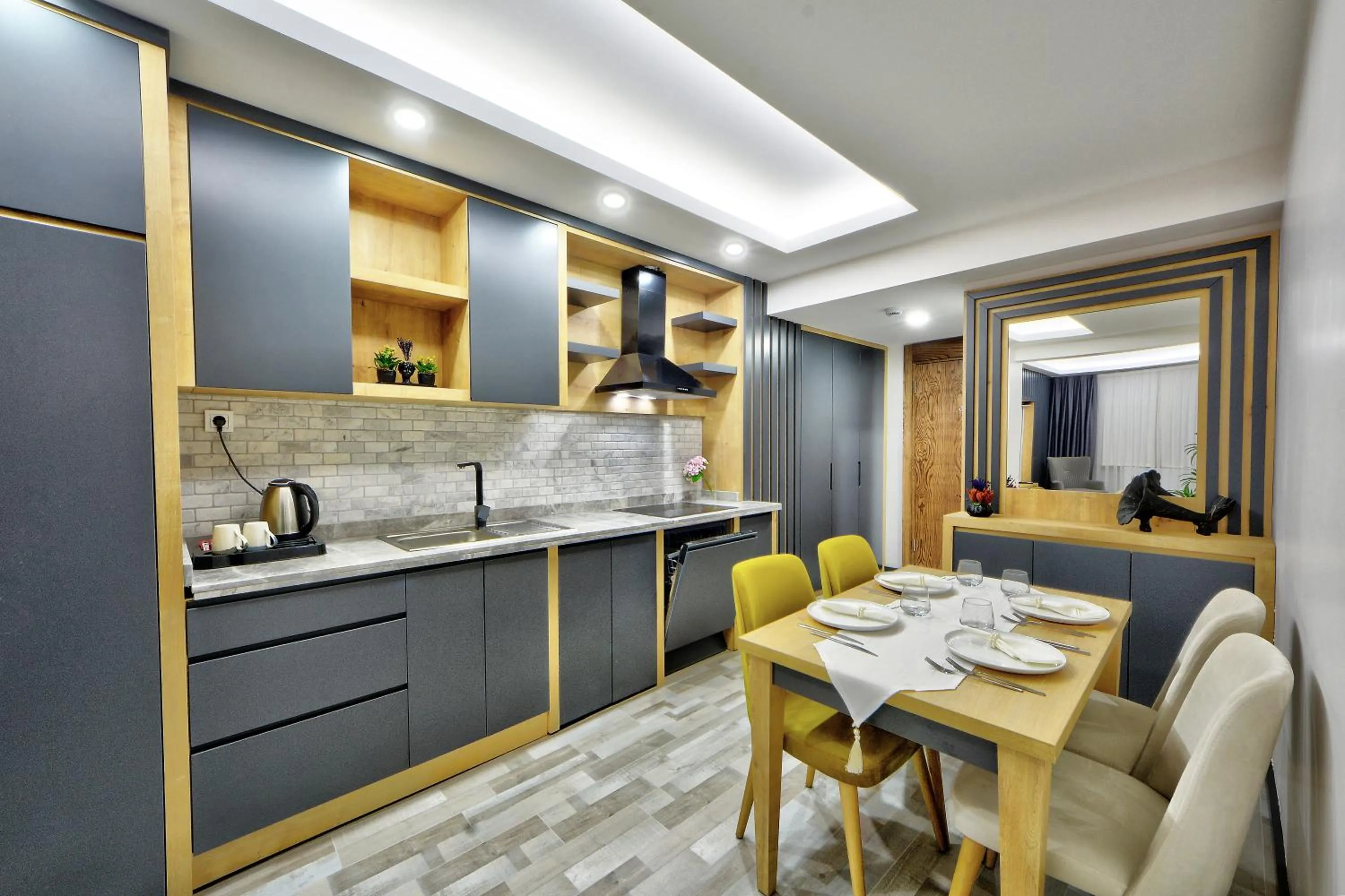 Kitchen or kitchenette in North Blue Life