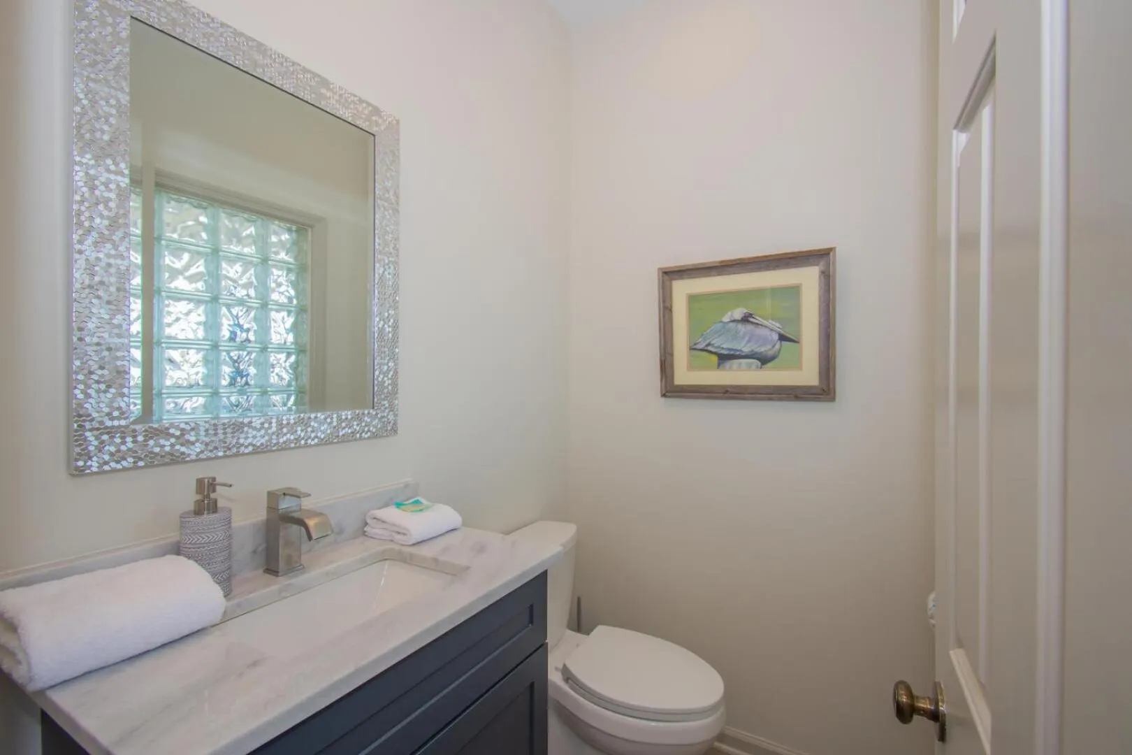 Photo of the whole room in Magnificent ocean views from upper floor of this 3BR home