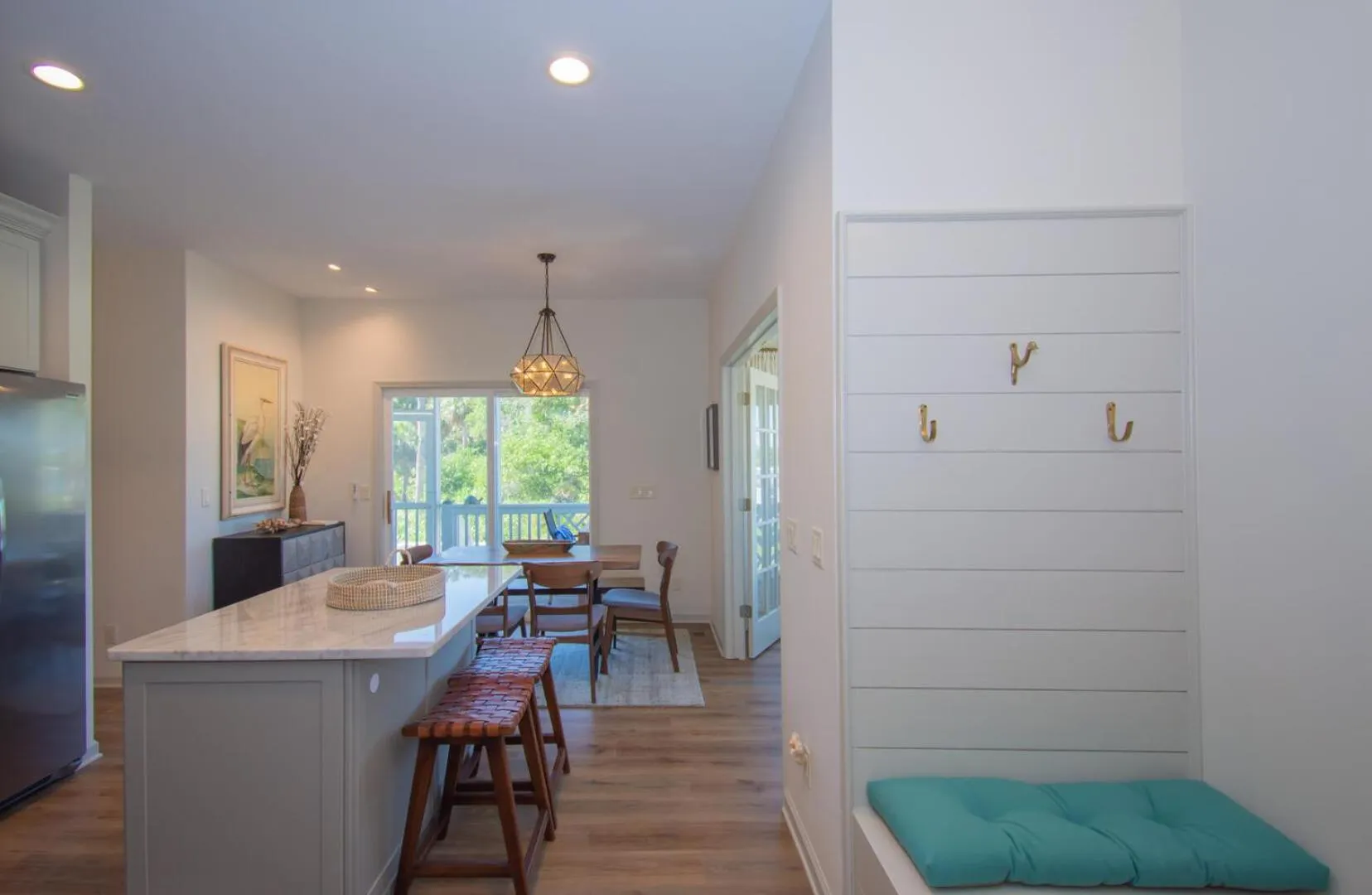 Photo of the whole room in Magnificent ocean views from upper floor of this 3BR home