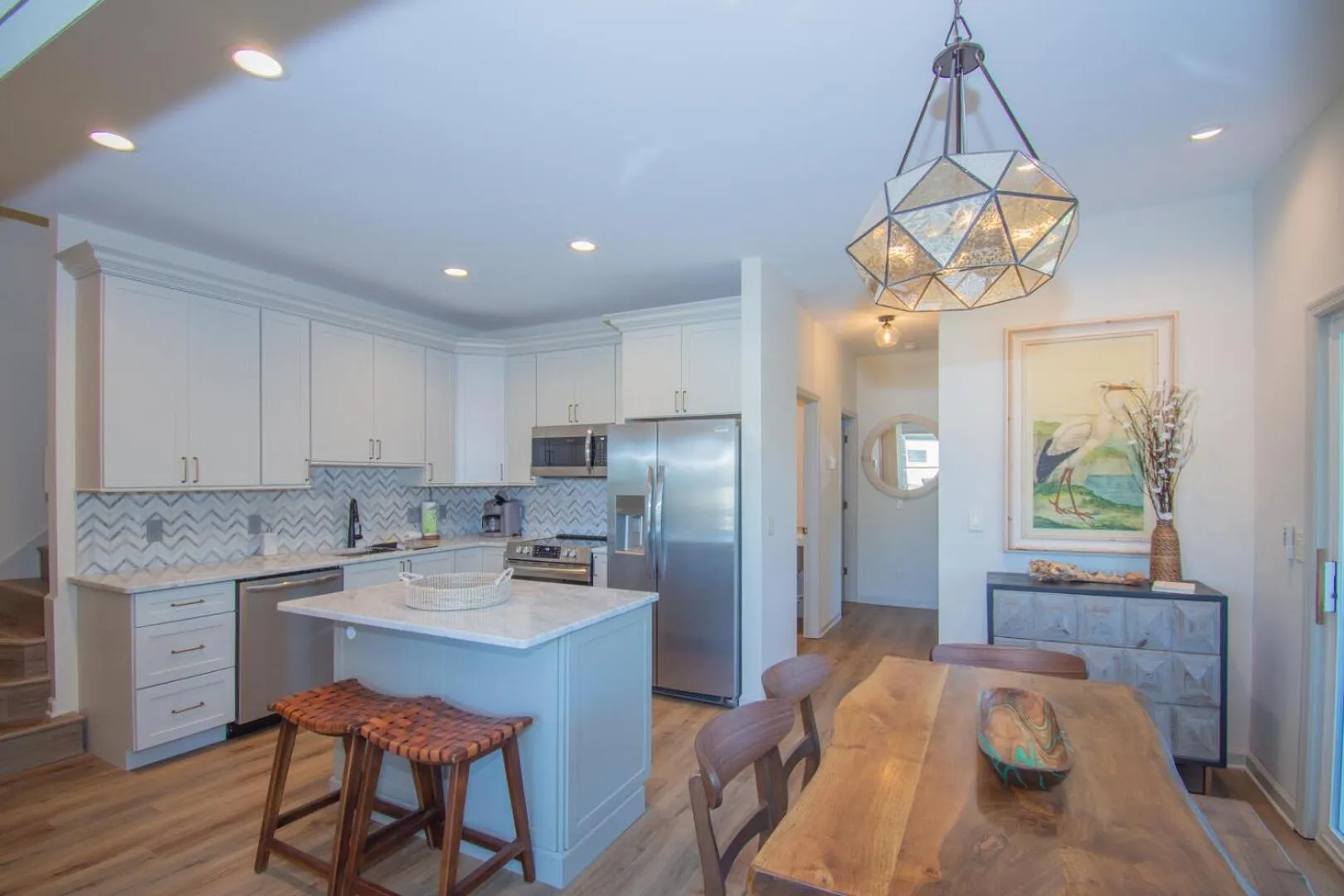 Photo of the whole room in Magnificent ocean views from upper floor of this 3BR home