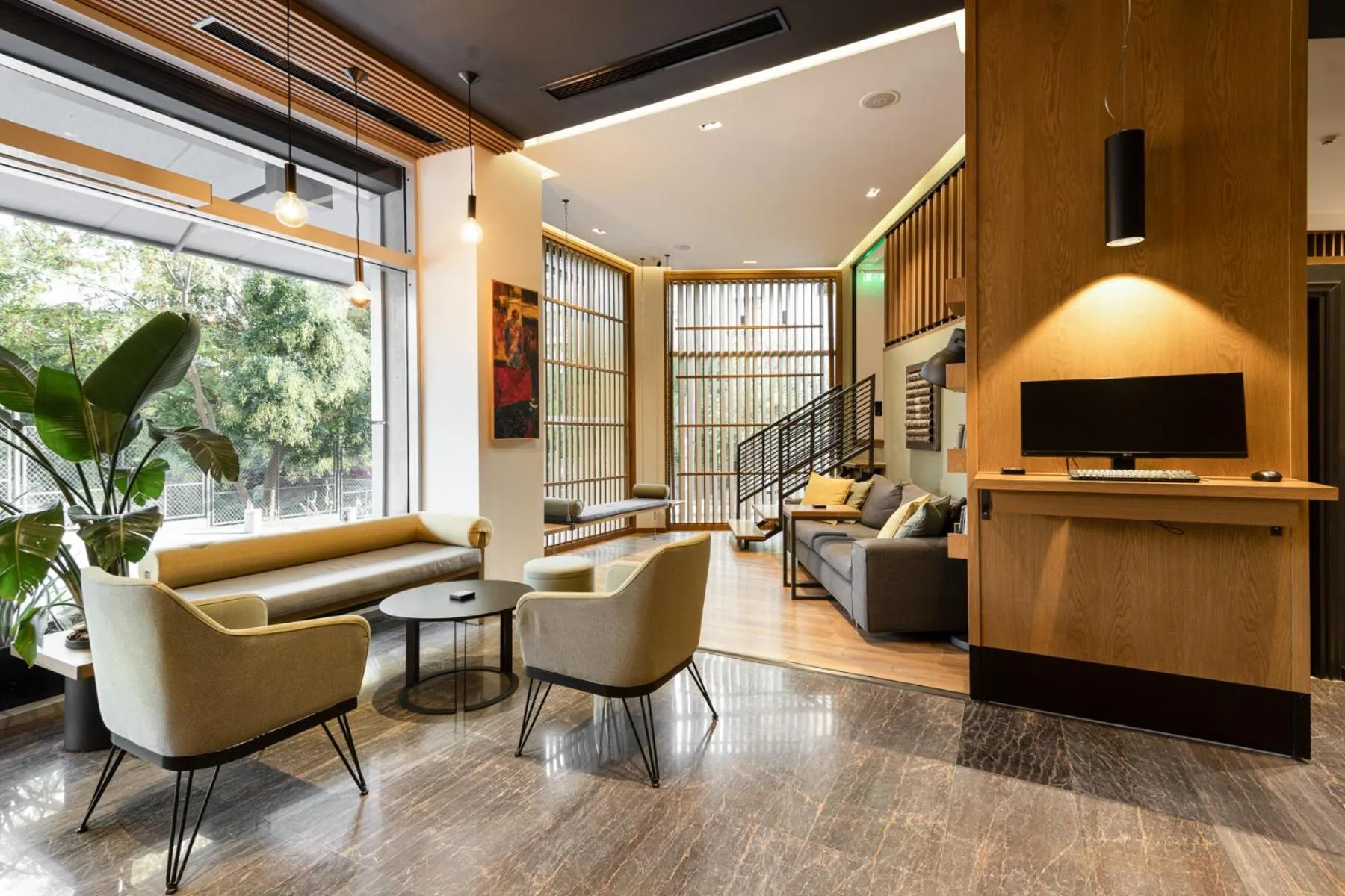 Living room in Park Hotel