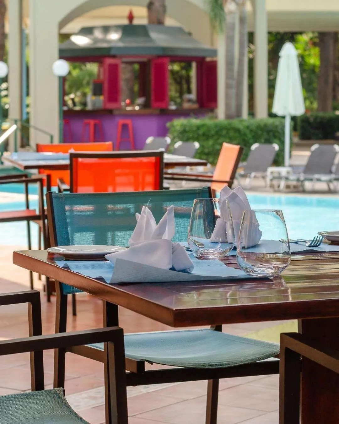 Restaurant/places to eat in Dionysos Hotel