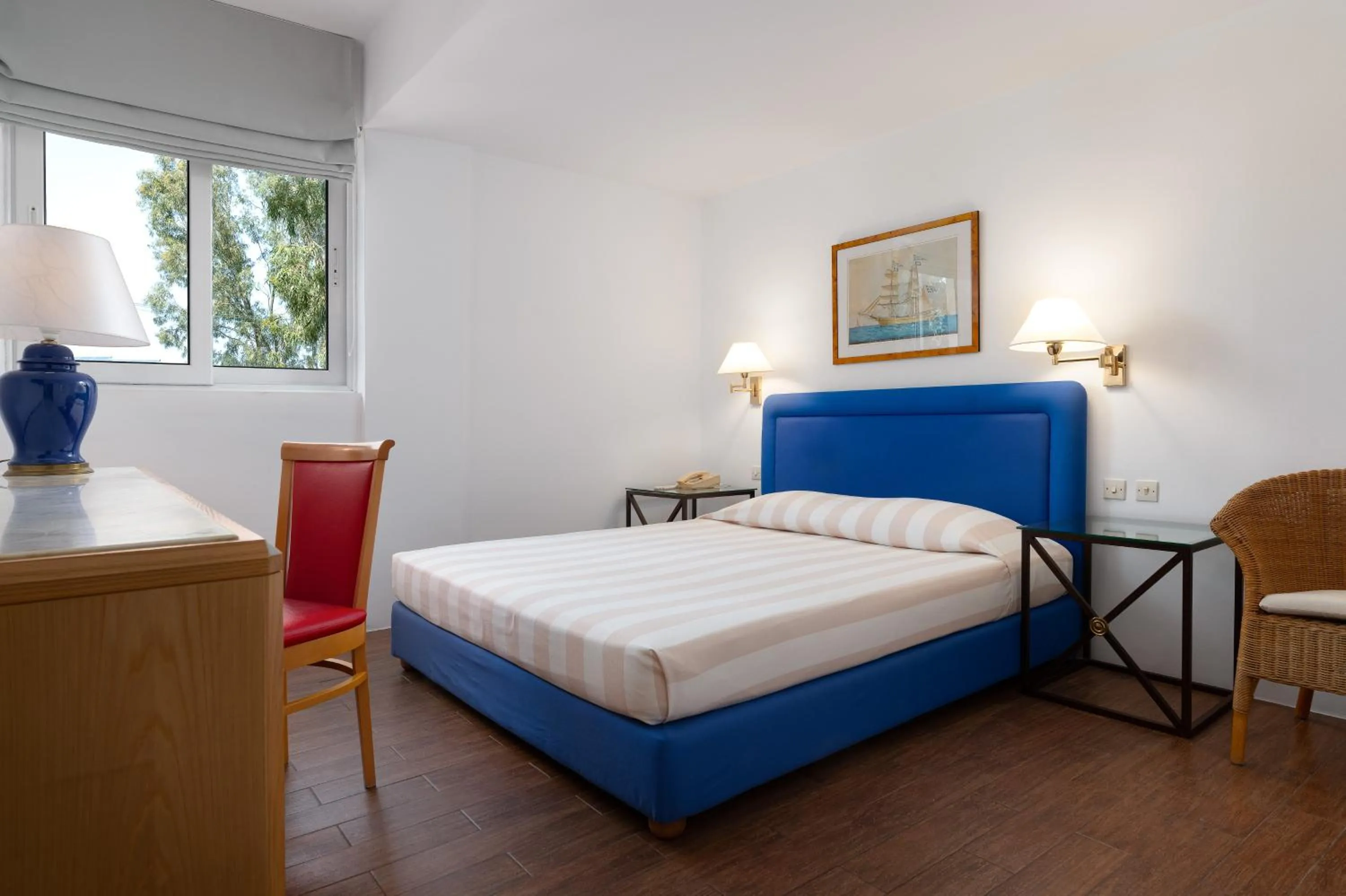 Bedroom, Bed in Dionysos Hotel