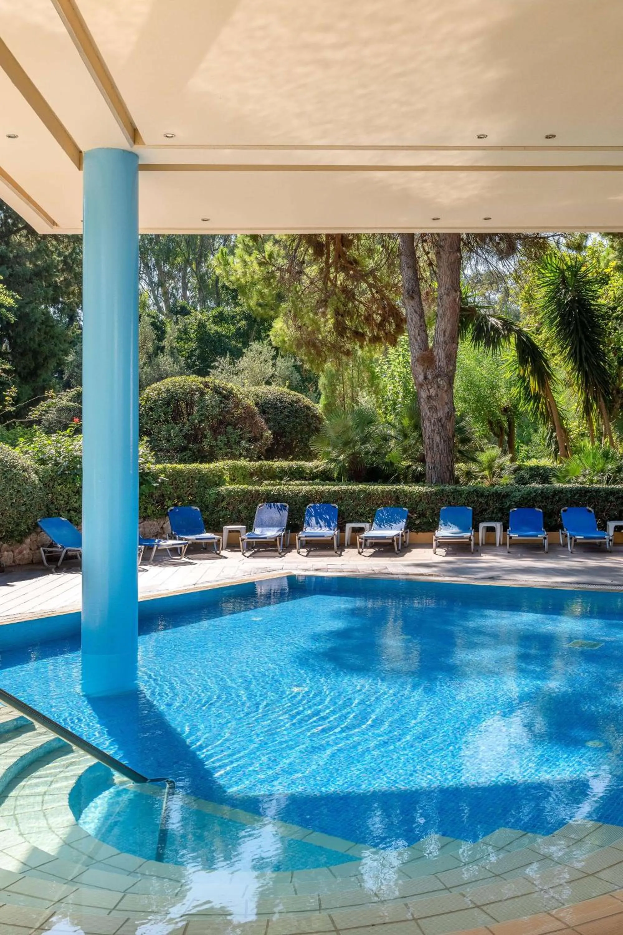 Swimming pool in Dionysos Hotel