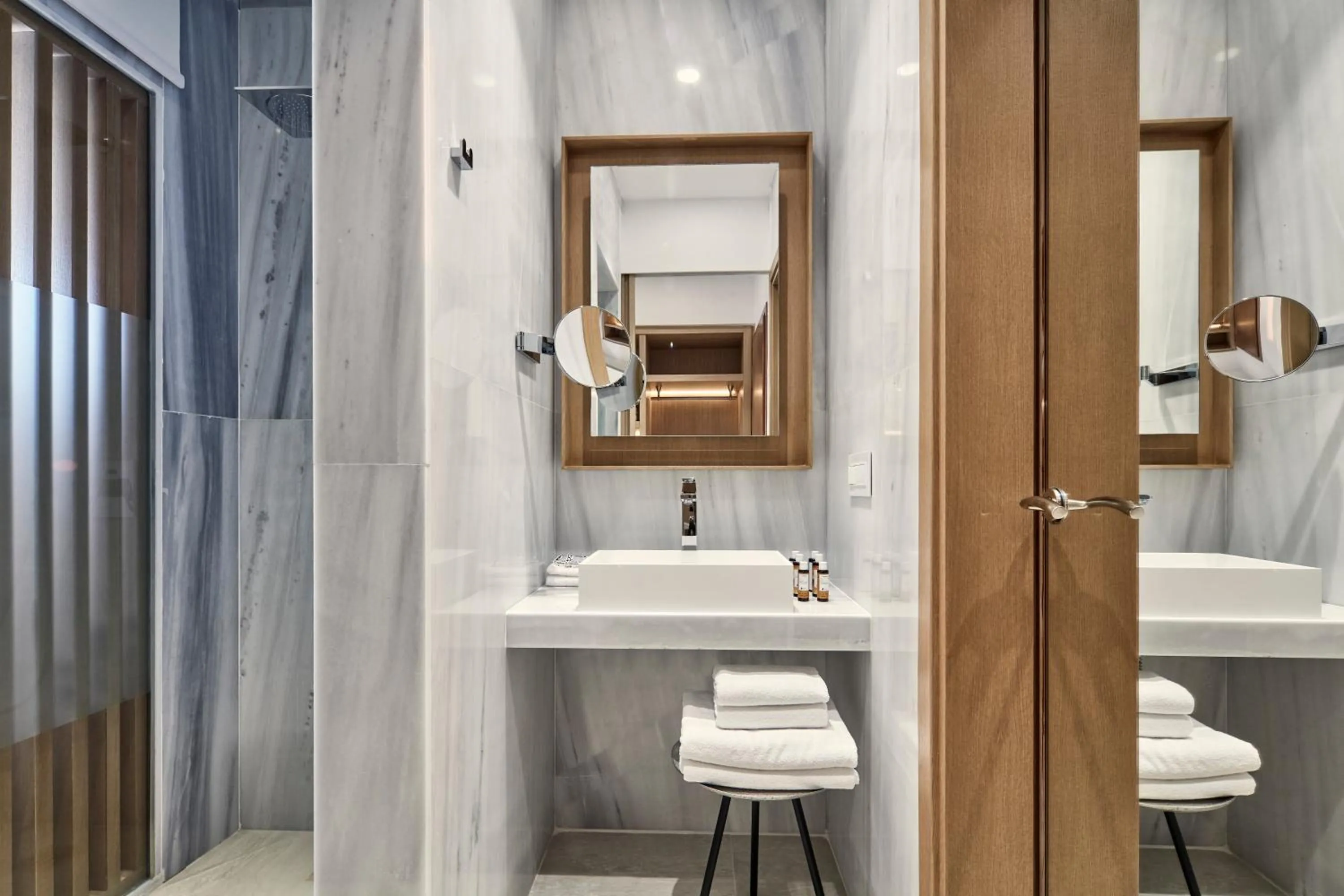 Bathroom in Myconian Korali Relais & Chateaux