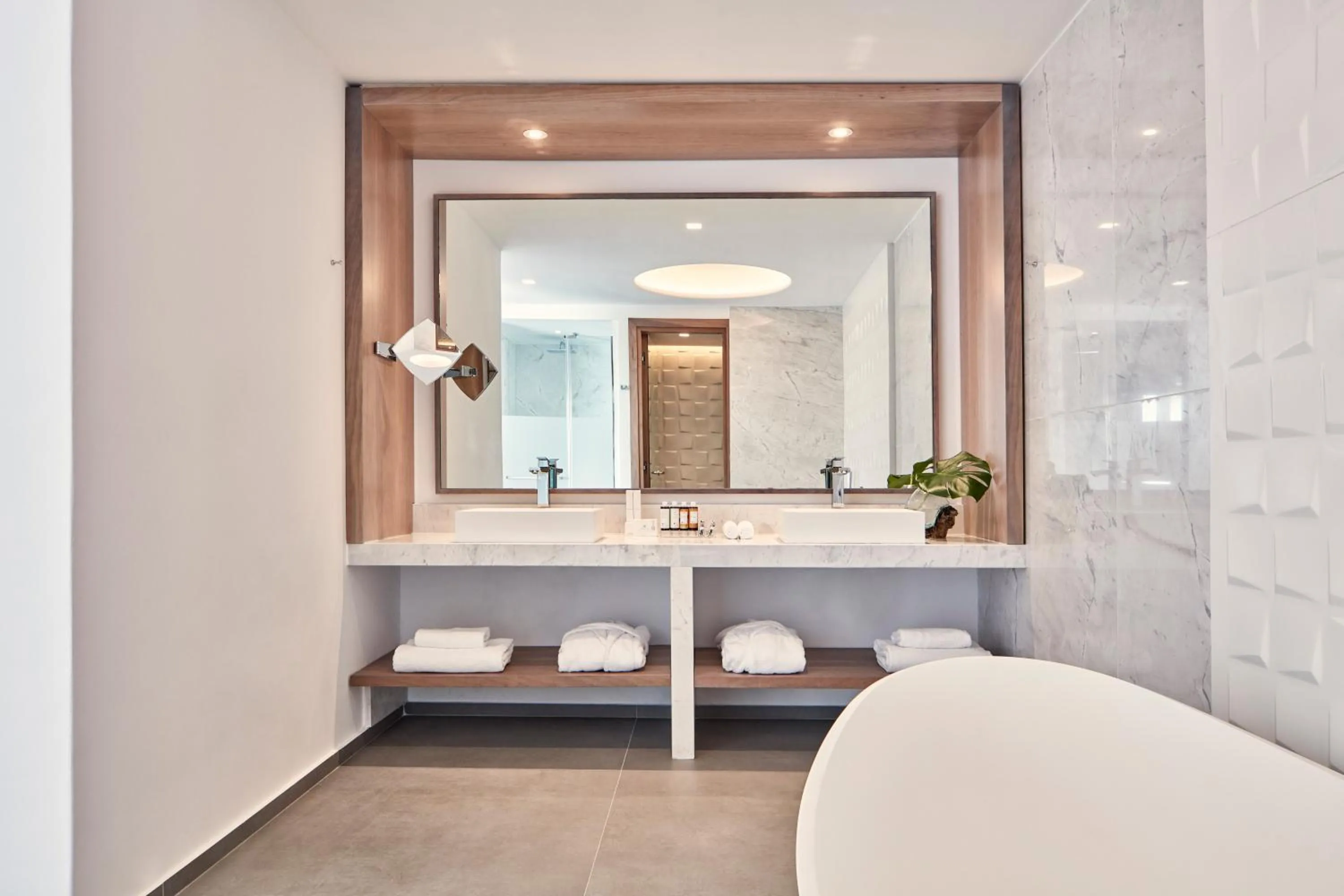 Bathroom in Myconian Korali Relais & Chateaux