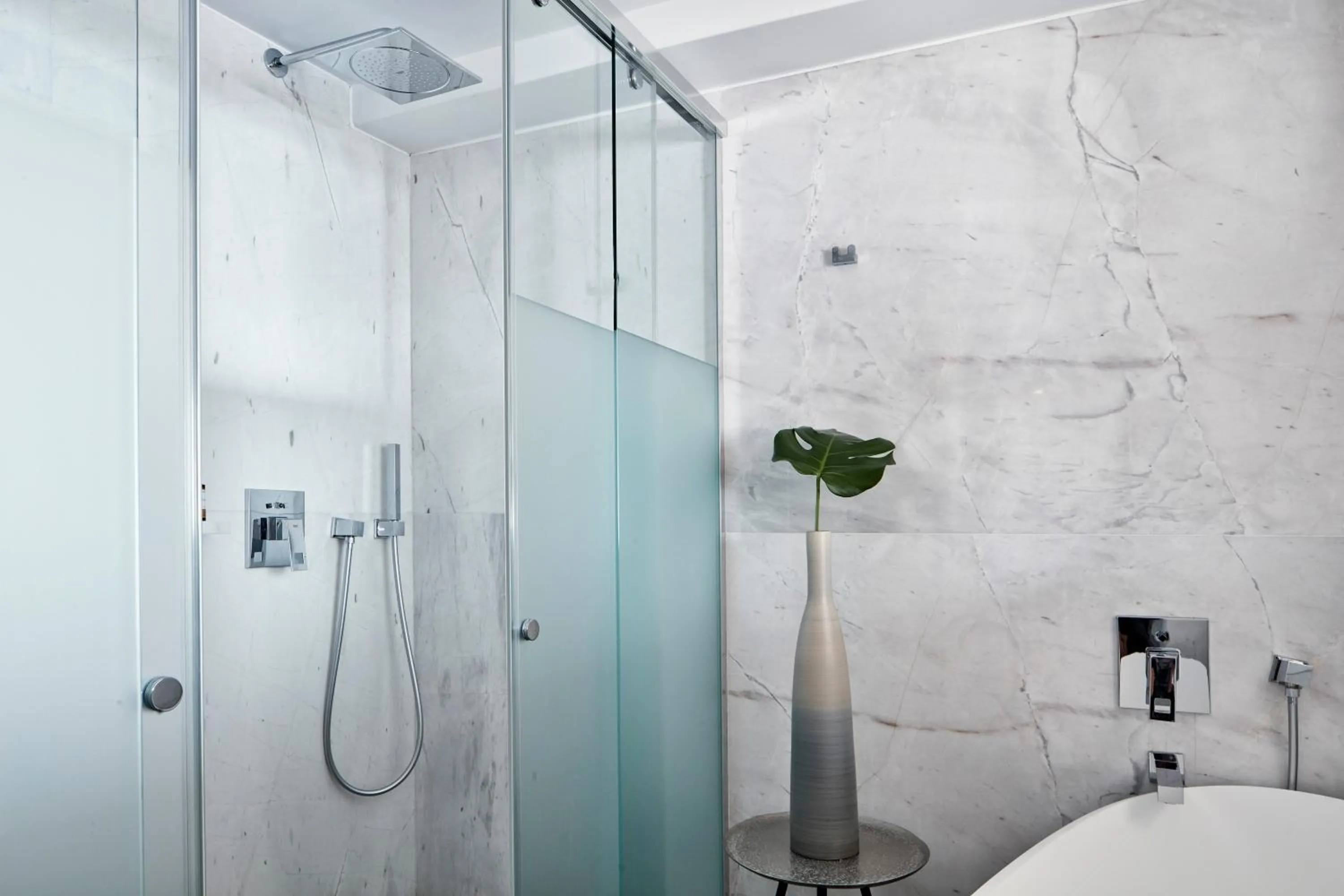 Bathroom in Myconian Korali Relais & Chateaux