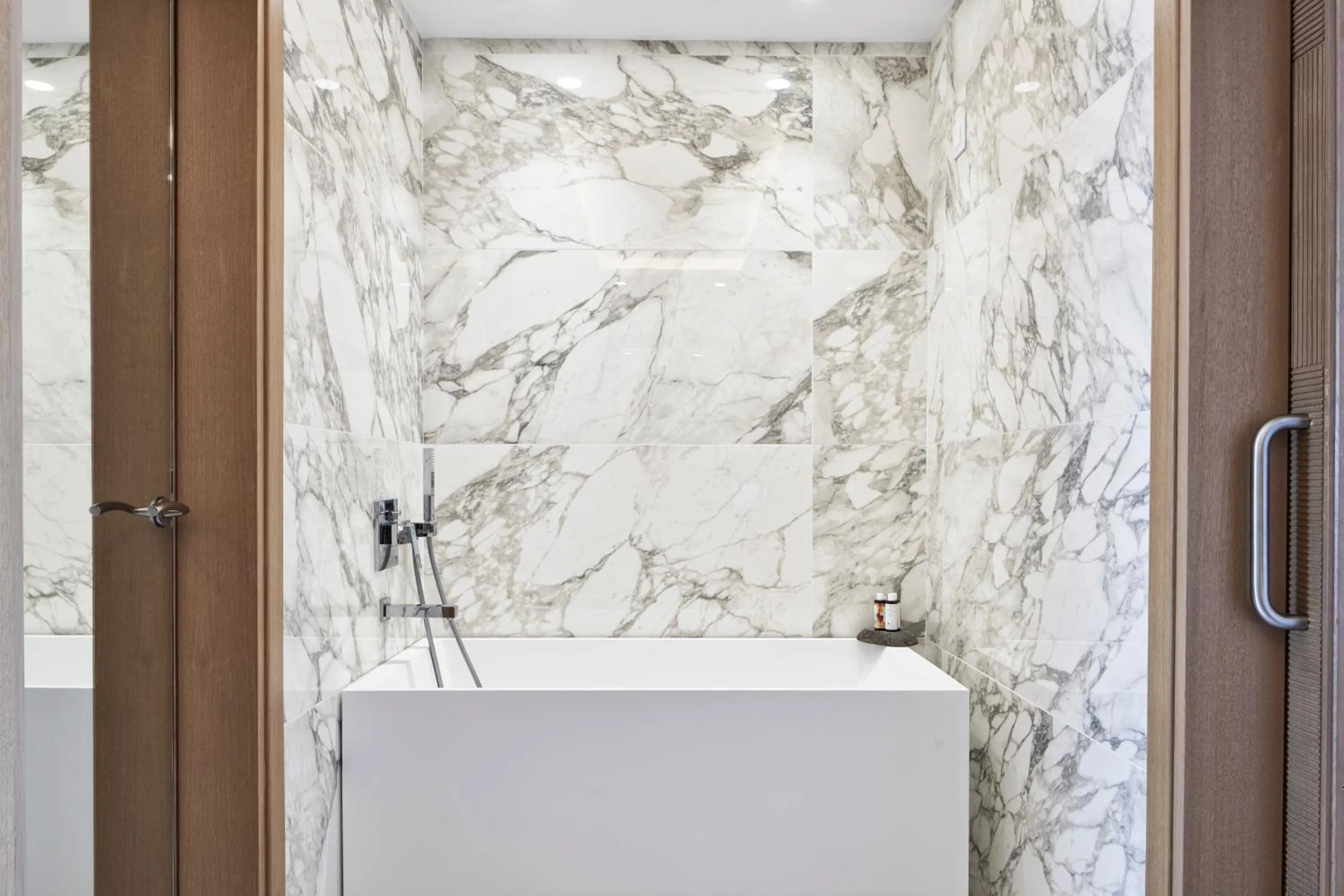 Bathroom in Myconian Korali Relais & Chateaux