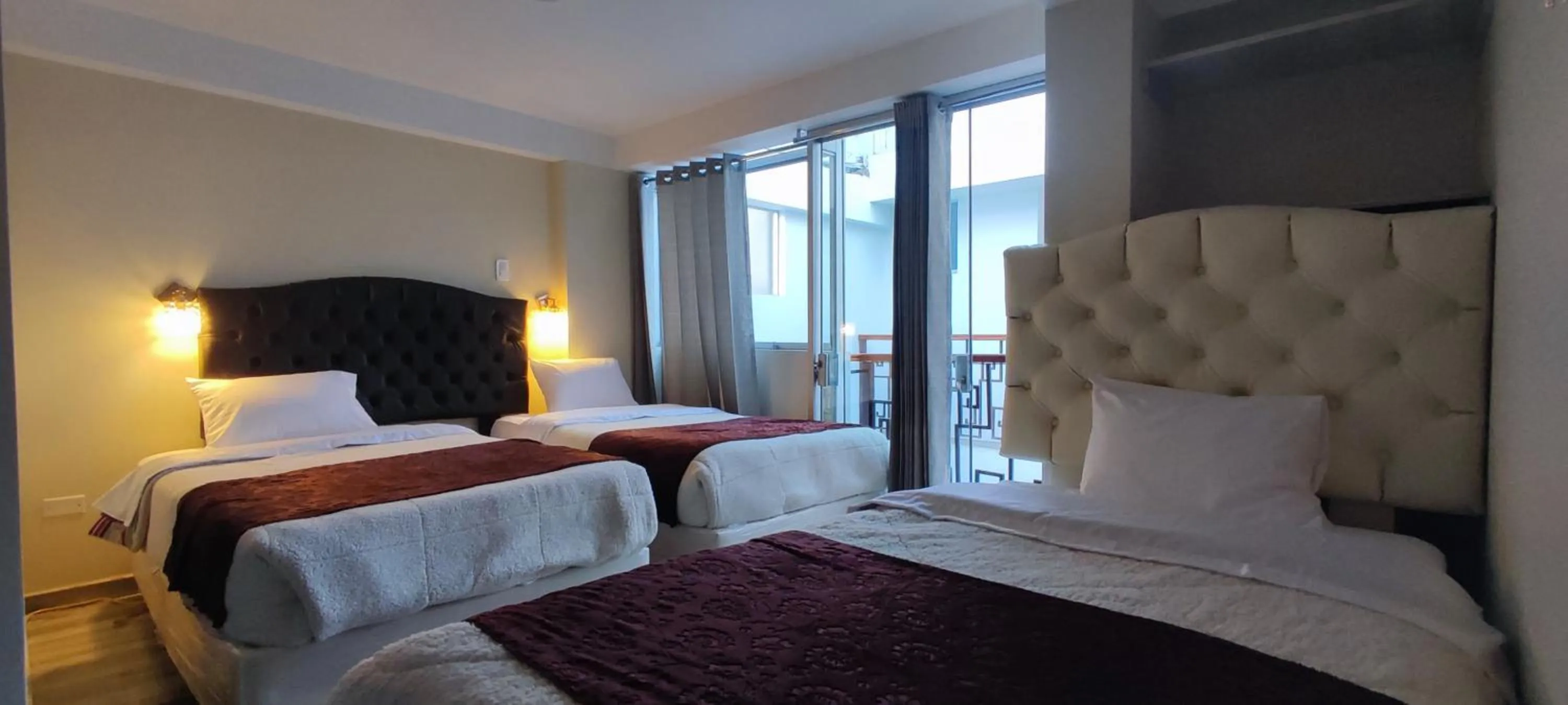 Bed in Hotel Valle Andino