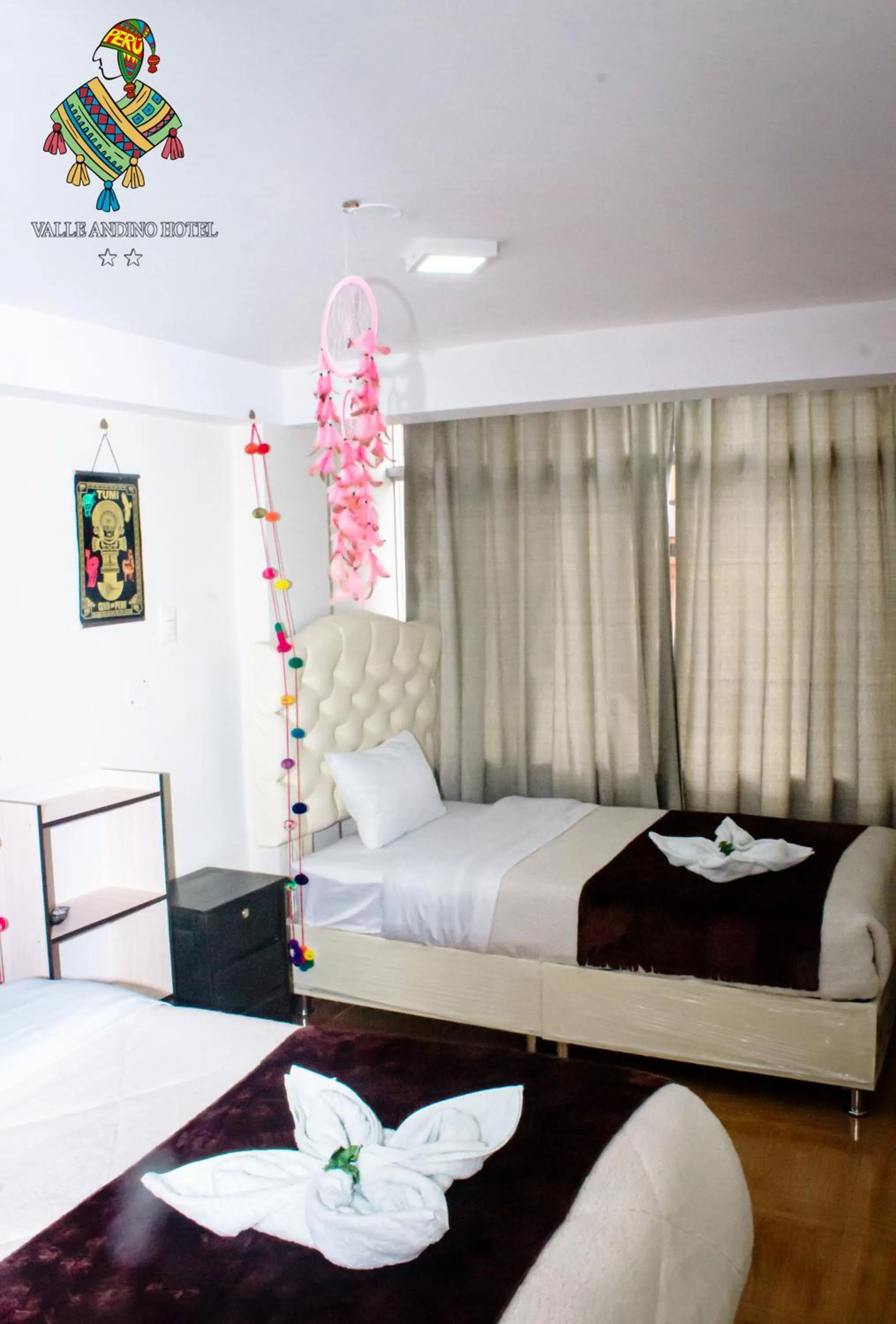 Bed in Hotel Valle Andino