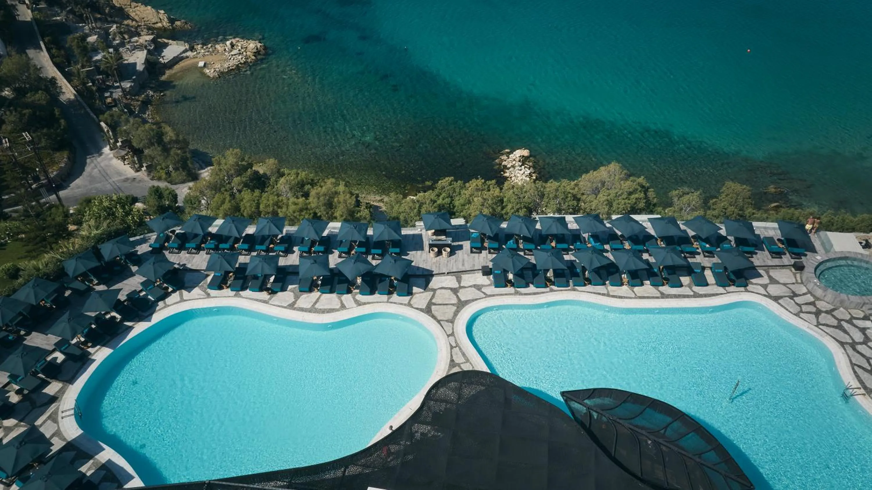 Pool view in Myconian Imperial - Leading Hotels of the World