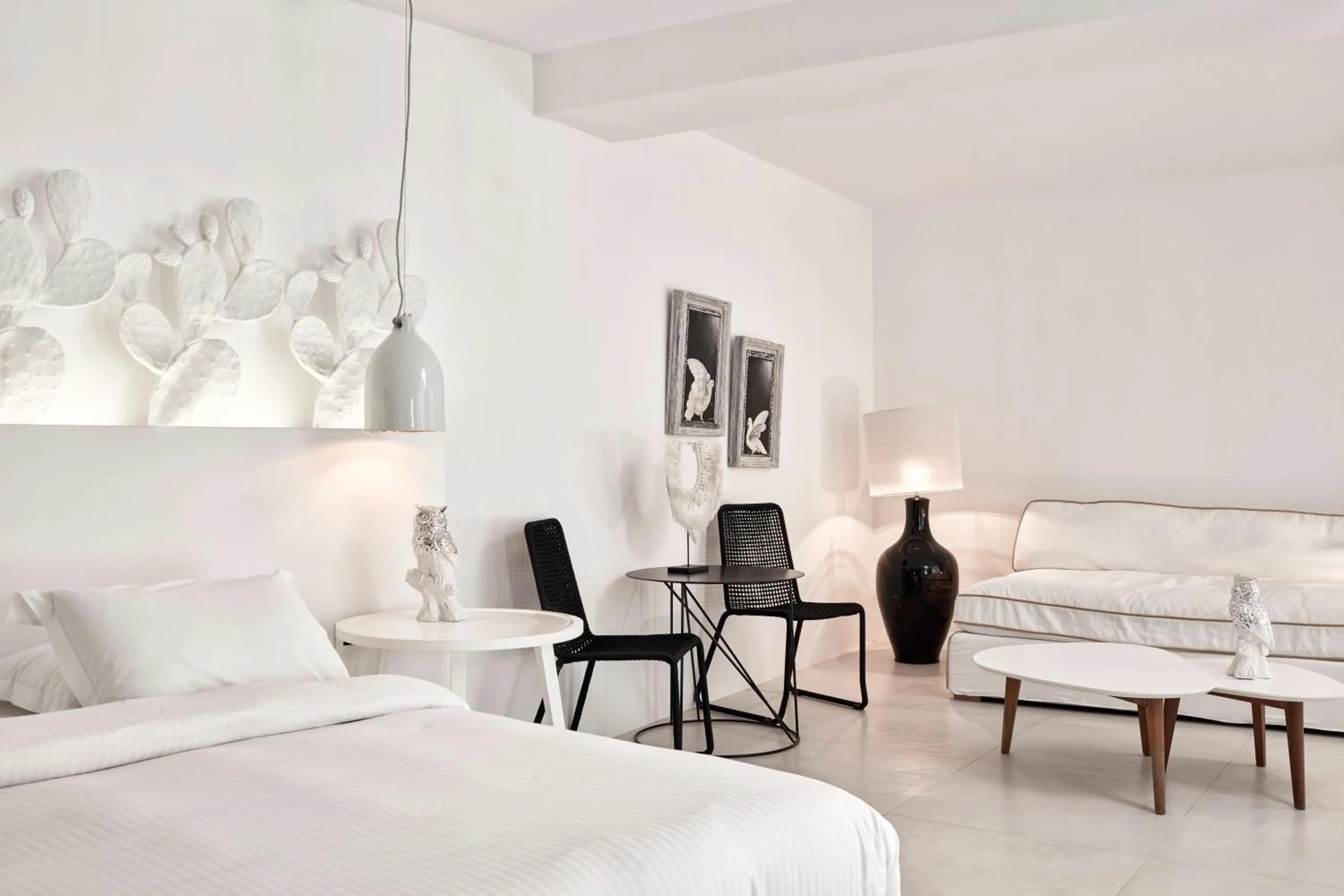 Bedroom, Bed in Myconian Imperial - Leading Hotels of the World