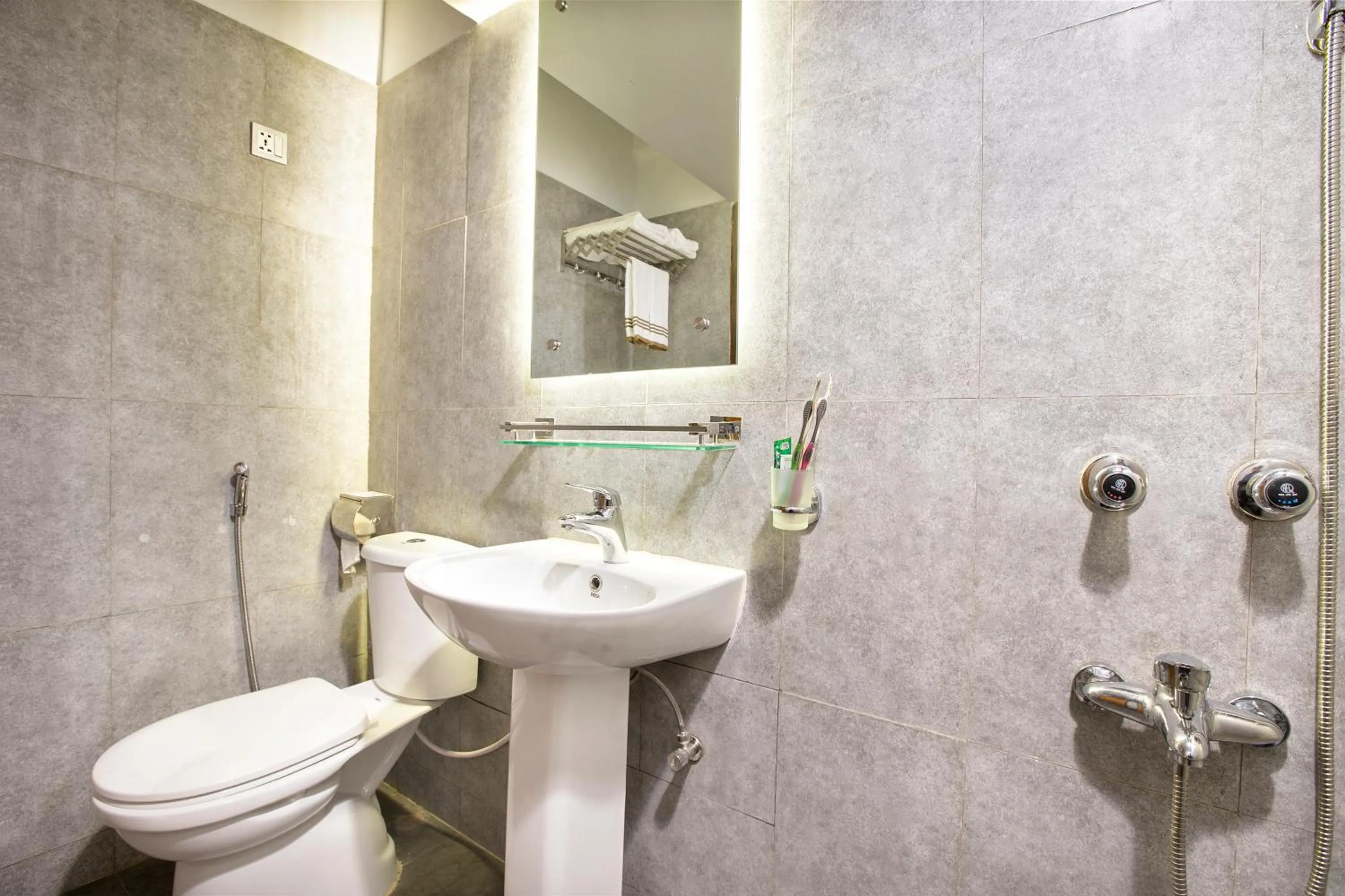 Shower in Rahma’s B&B