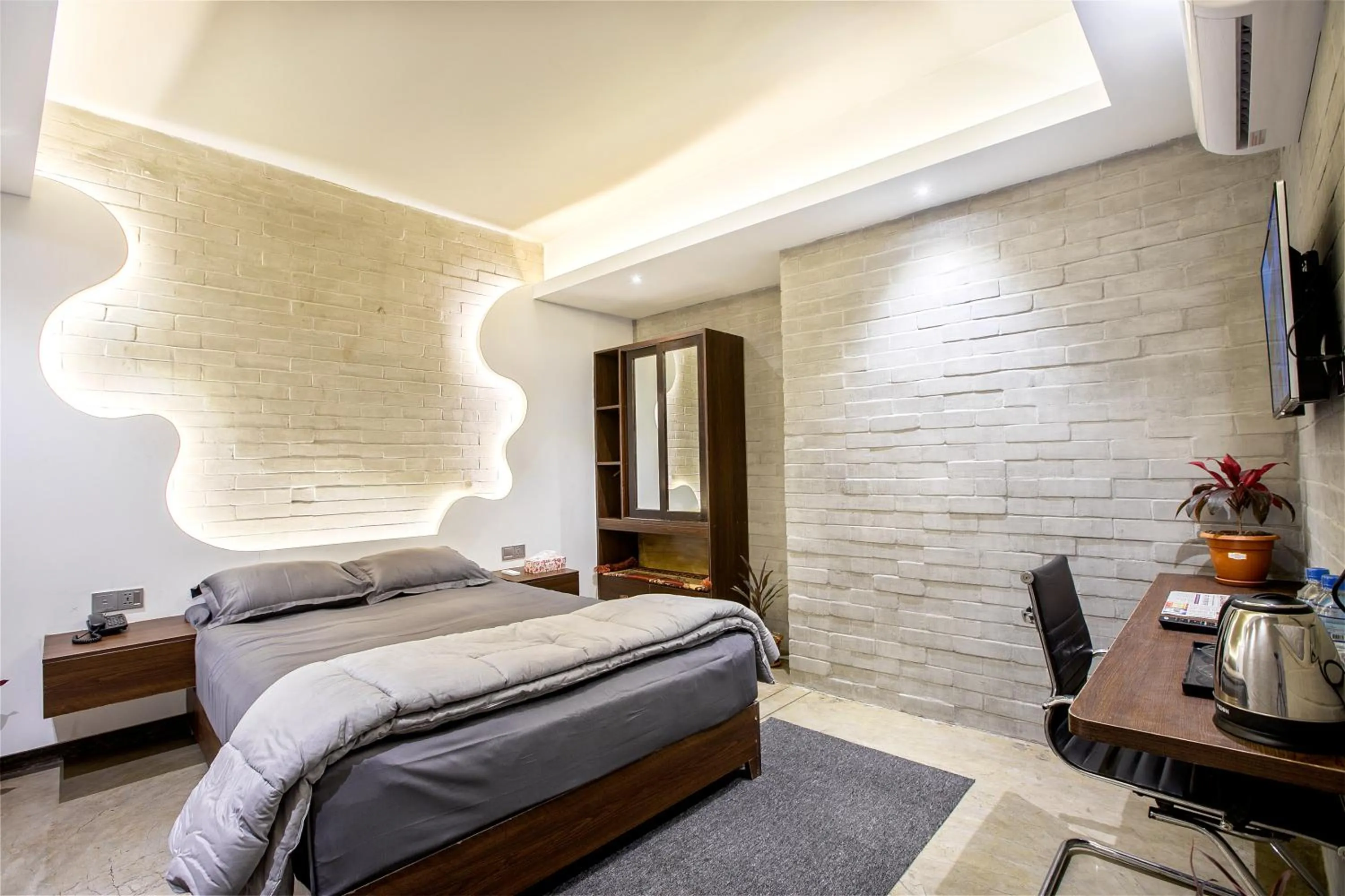 Bed in Rahma’s B&B