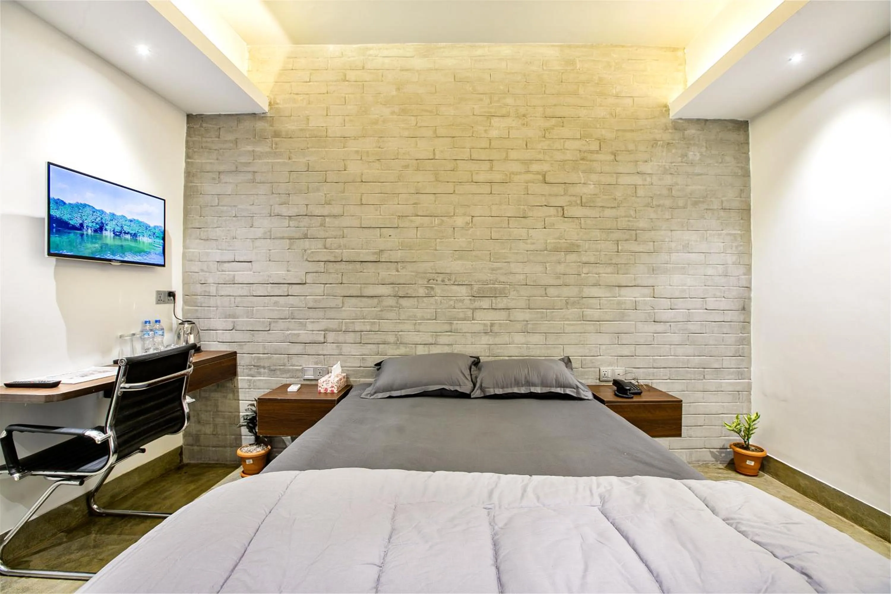 Bed in Rahma’s B&B