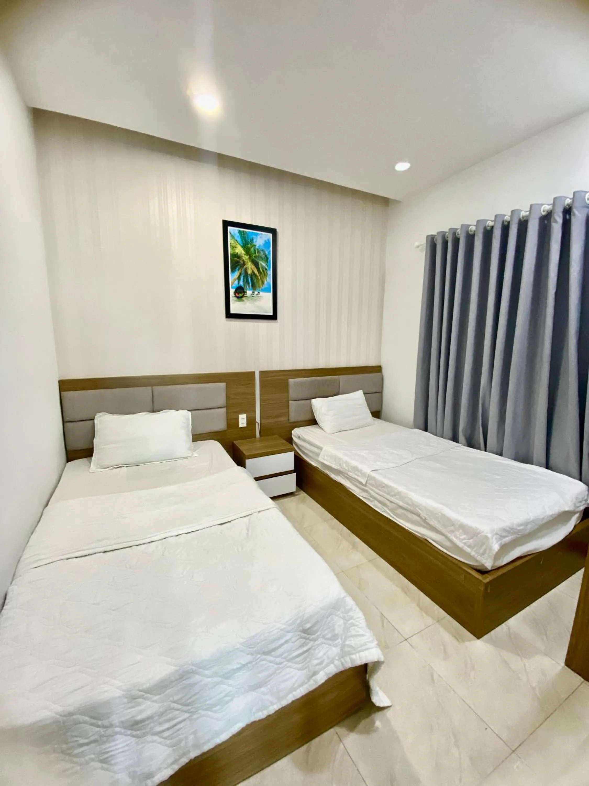 Bed in Ocean Dream Apartment Nha Trang
