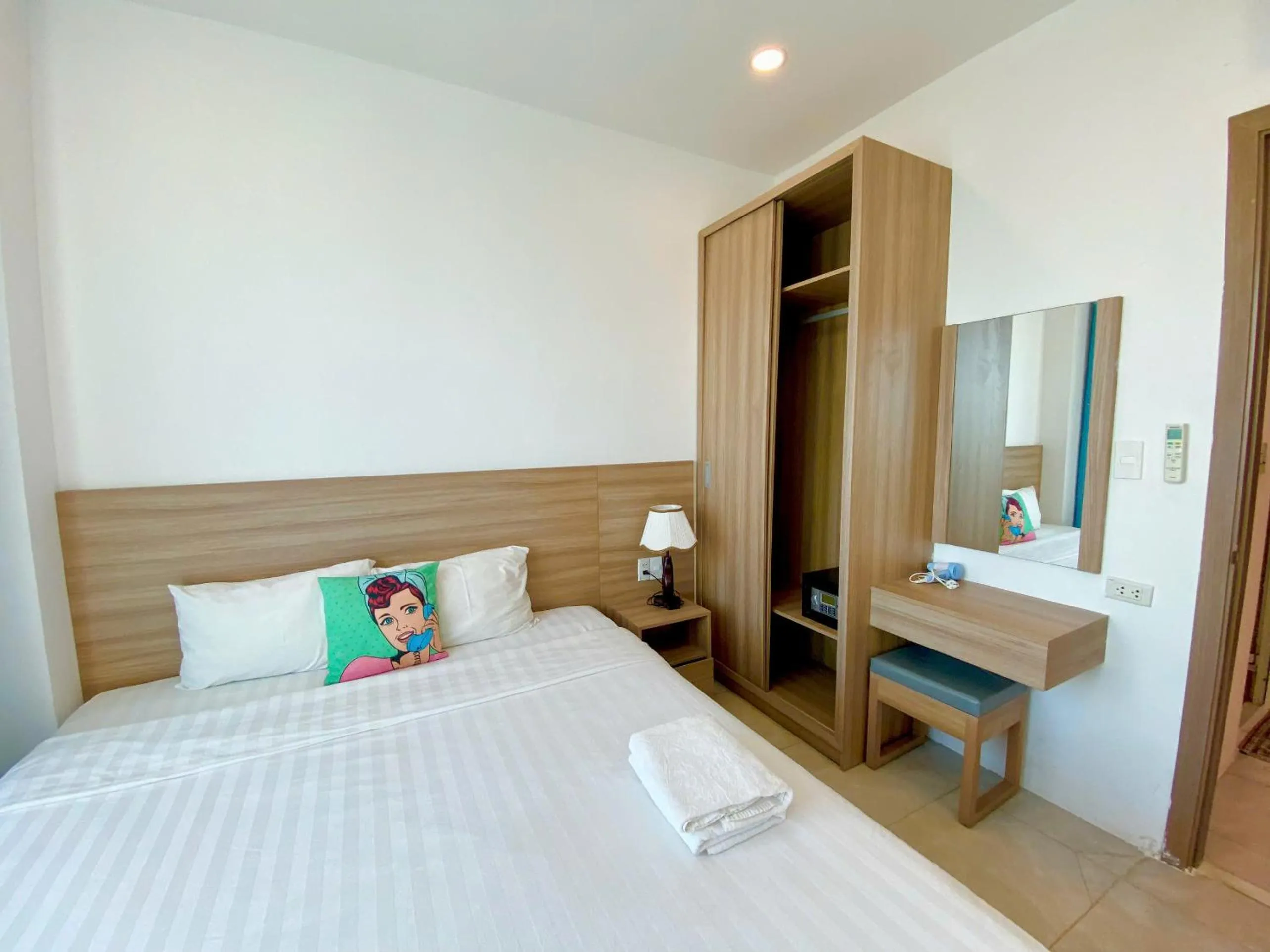 Bed in Ocean Dream Apartment Nha Trang