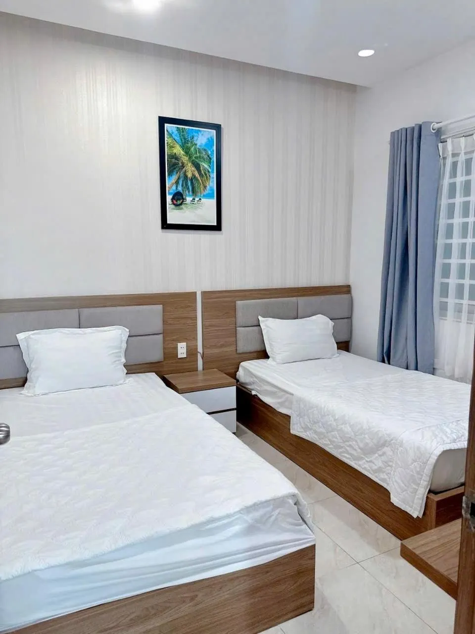 Bed in Ocean Dream Apartment Nha Trang