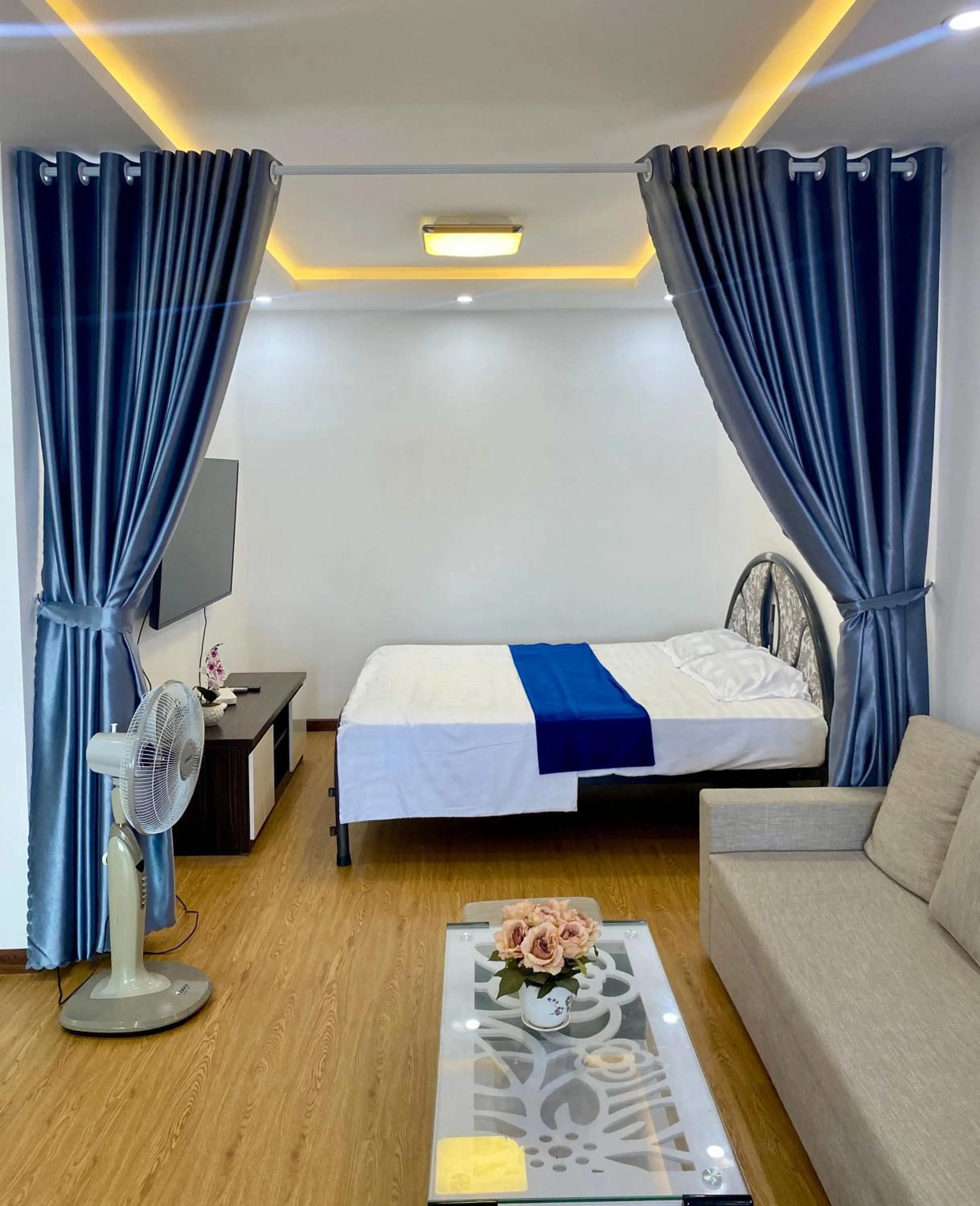 Bed in Ocean Dream Apartment Nha Trang