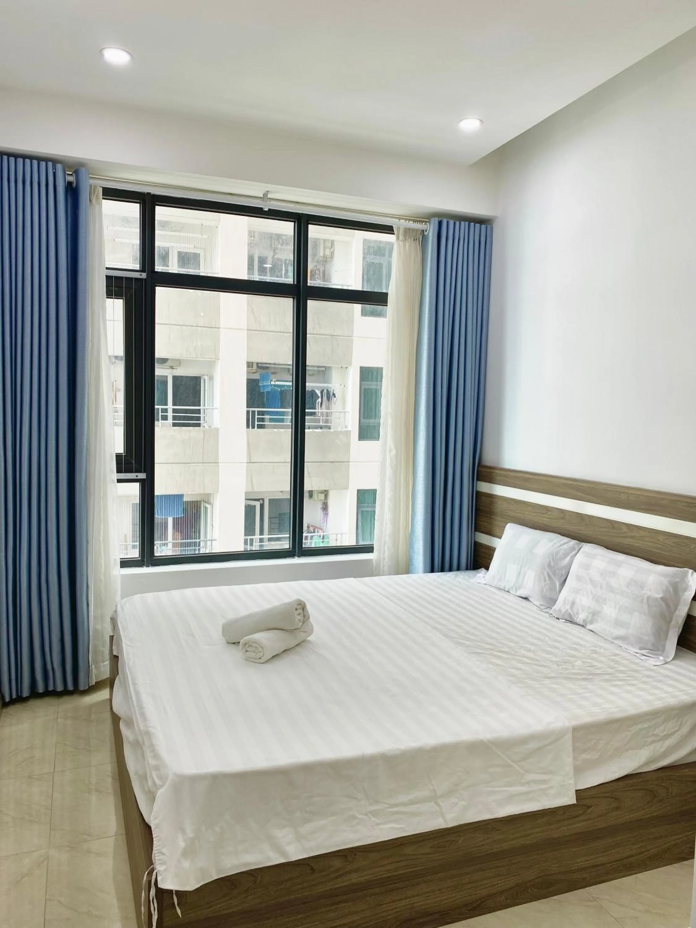 Bed in Ocean Dream Apartment Nha Trang