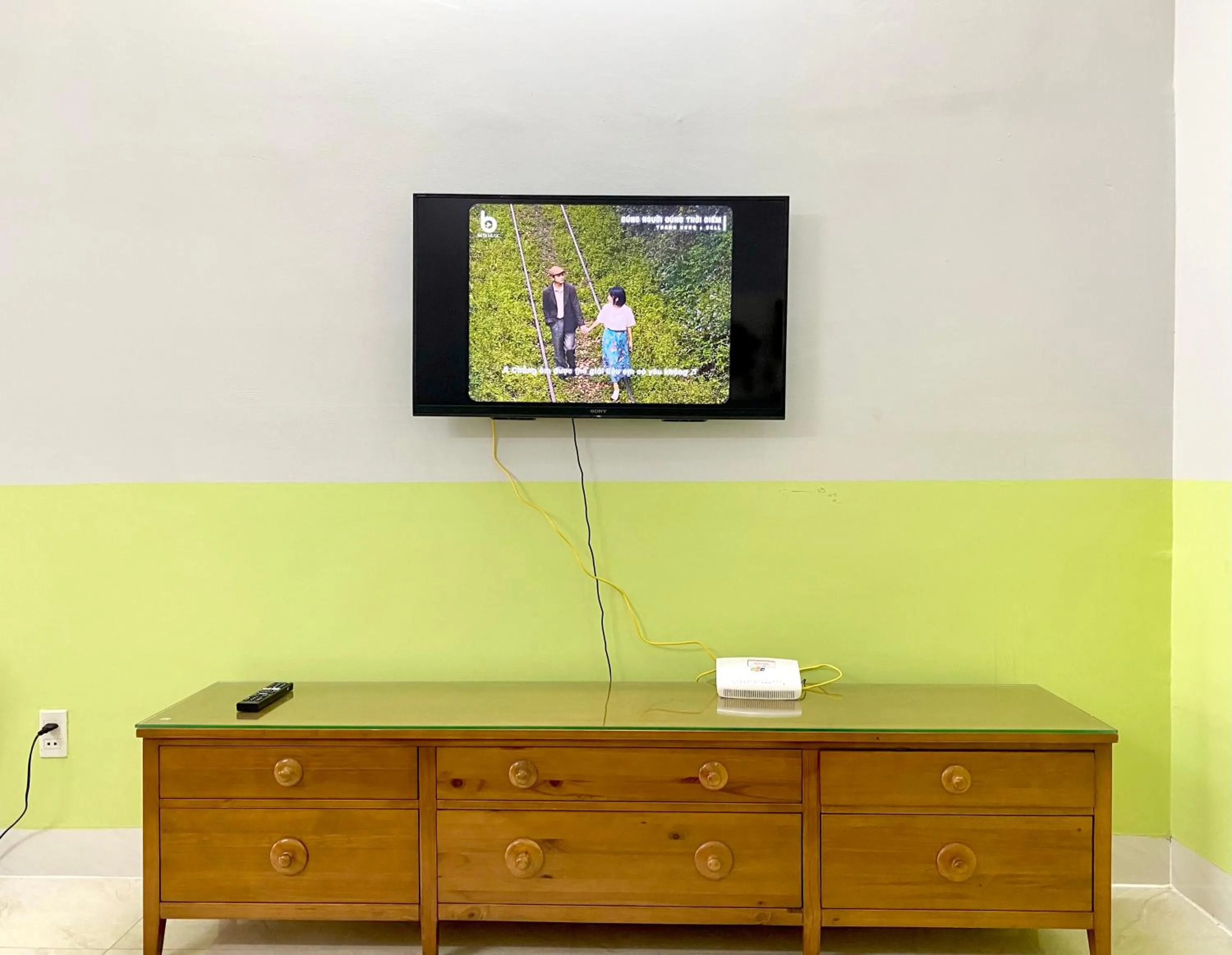 Communal lounge/ TV room in Ocean Dream Apartment Nha Trang