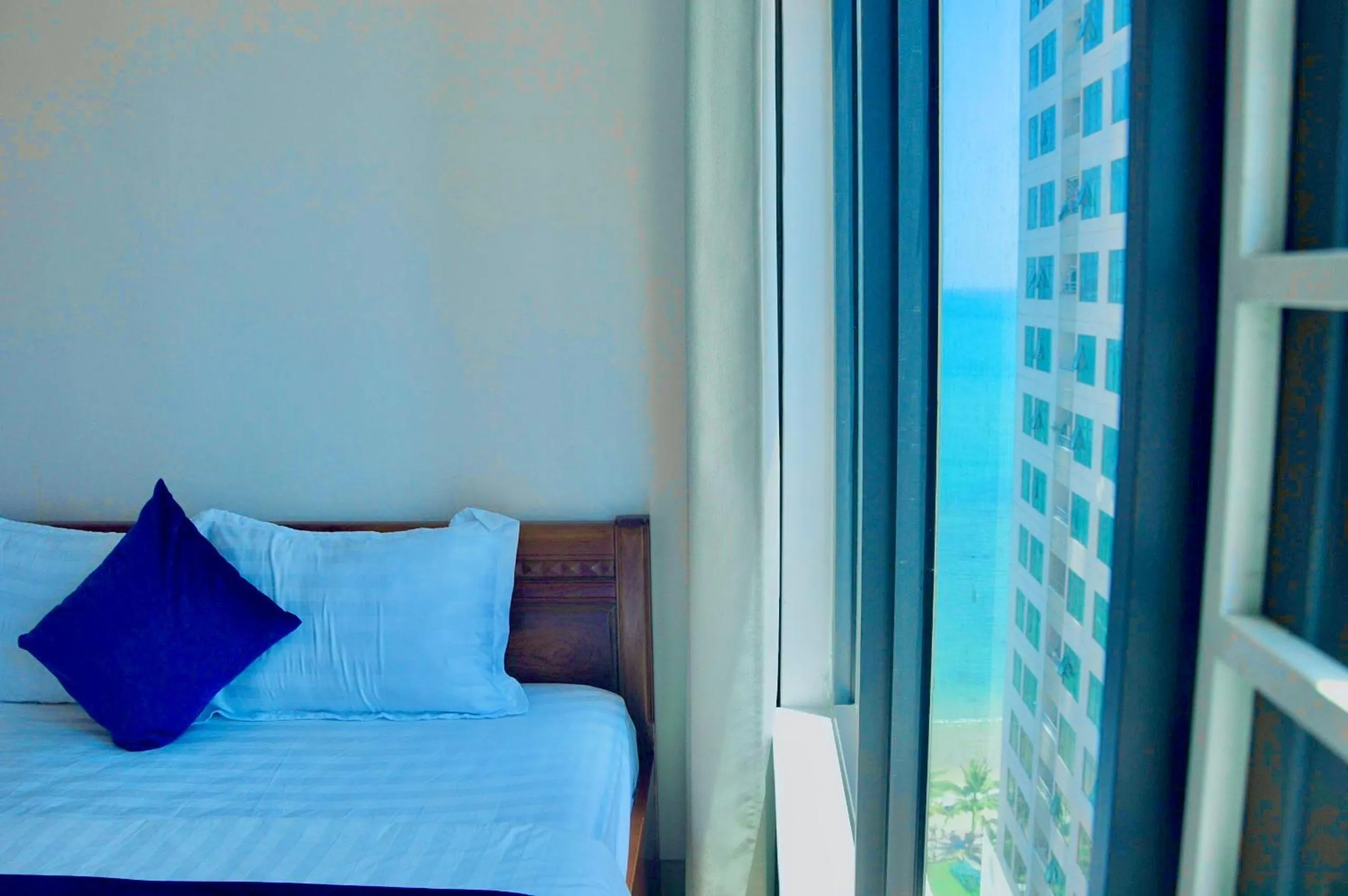 Bed in Ocean Dream Apartment Nha Trang