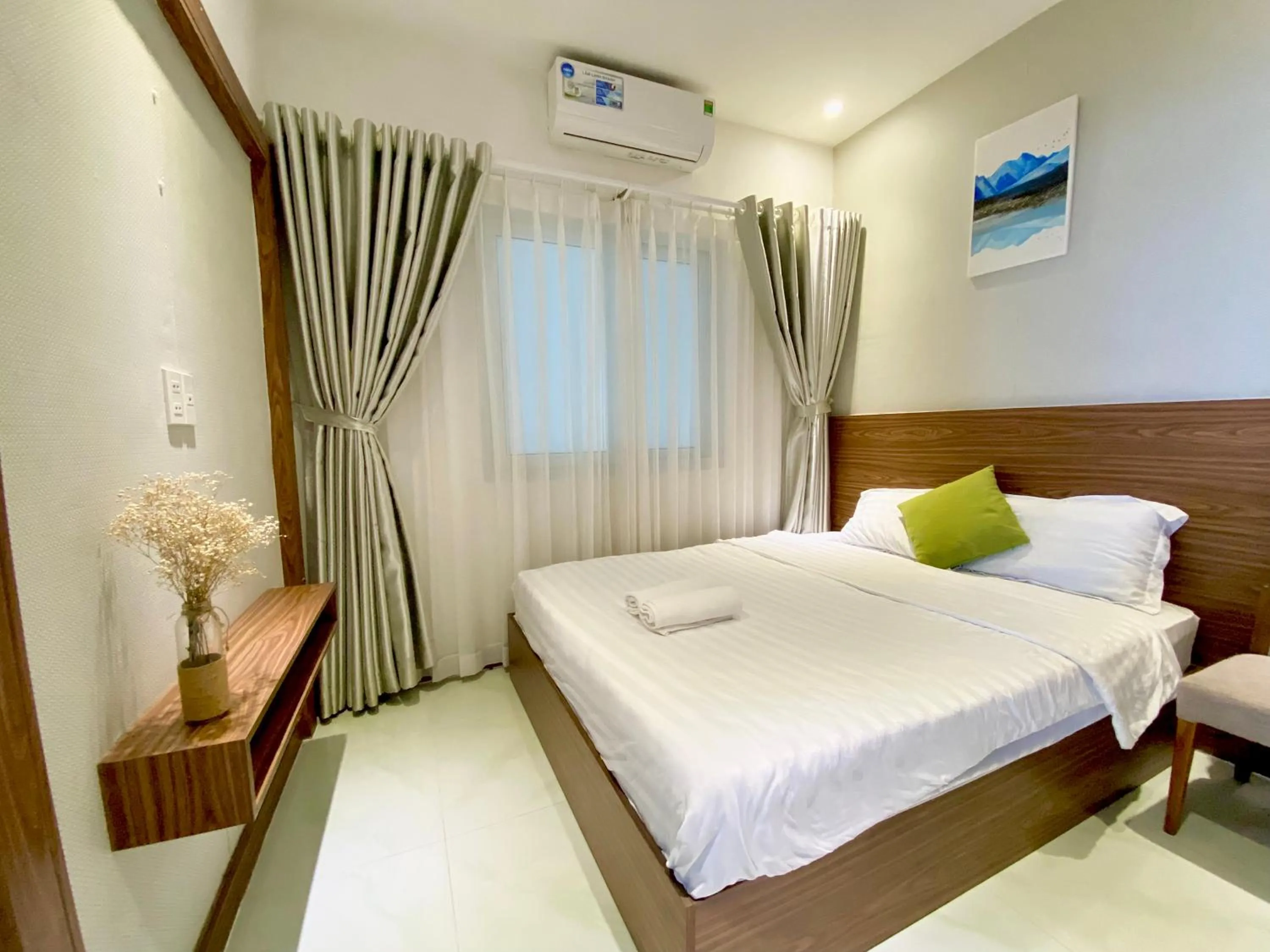 Bed in Ocean Dream Apartment Nha Trang