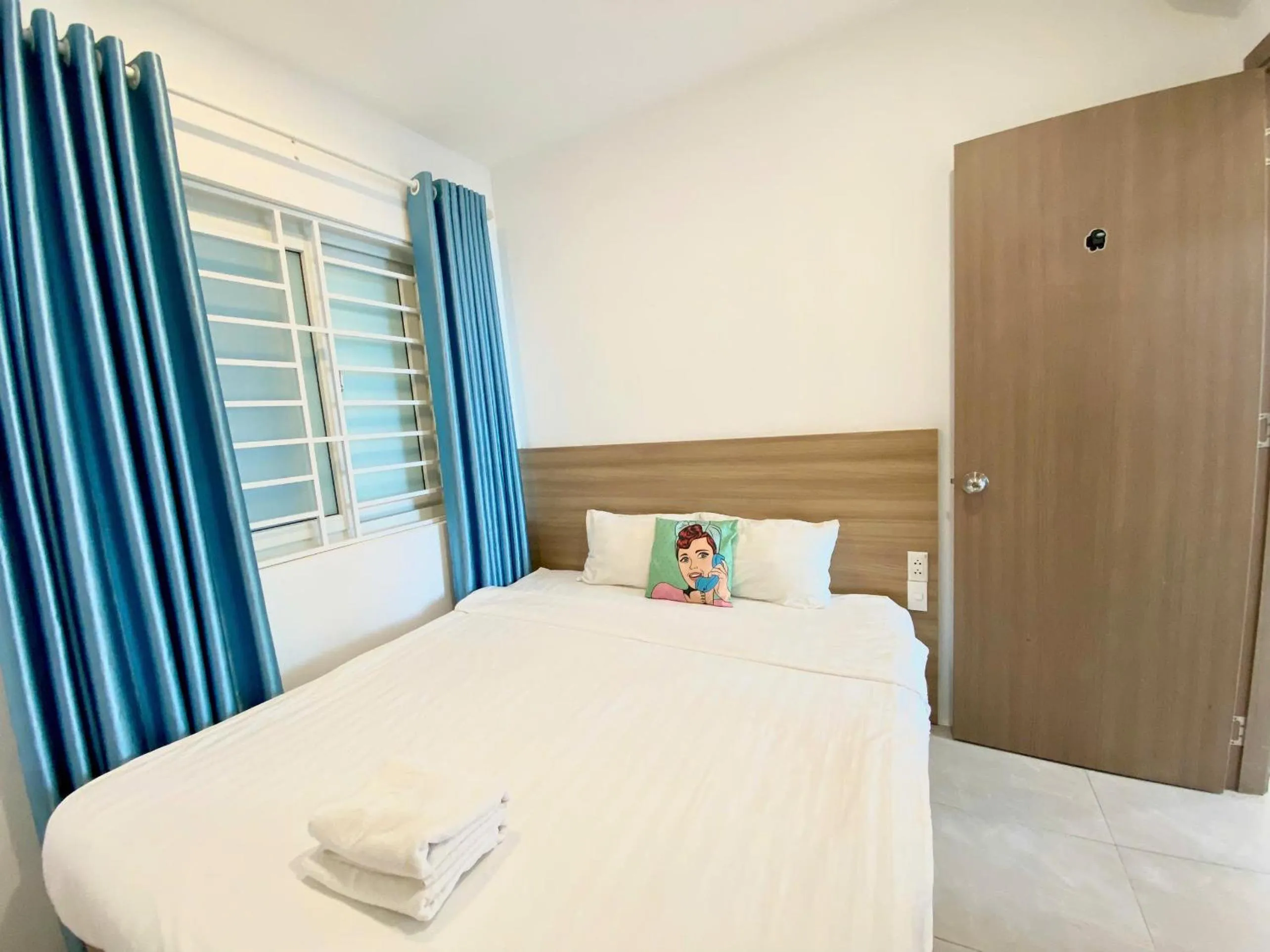 Bed in Ocean Dream Apartment Nha Trang