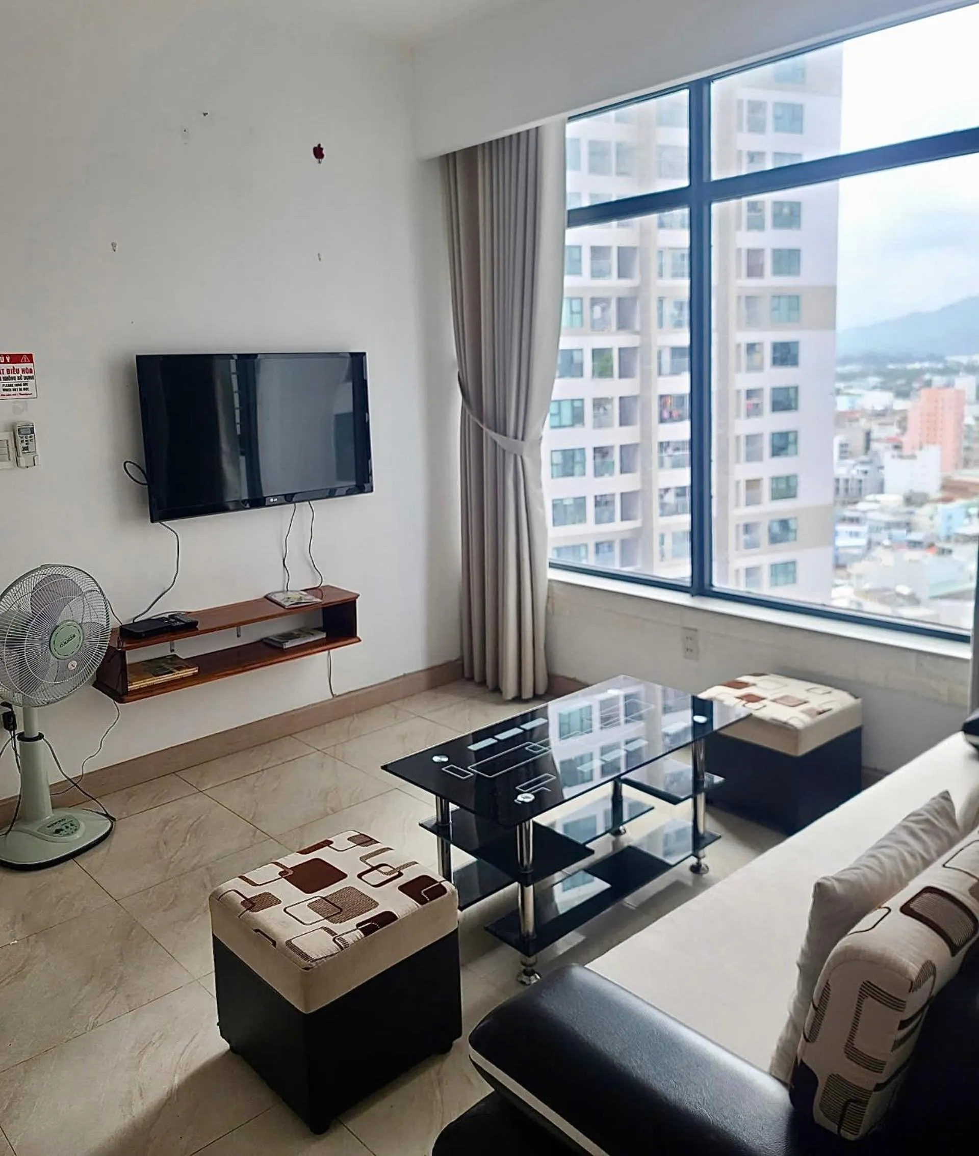 Communal lounge/ TV room in Ocean Dream Apartment Nha Trang