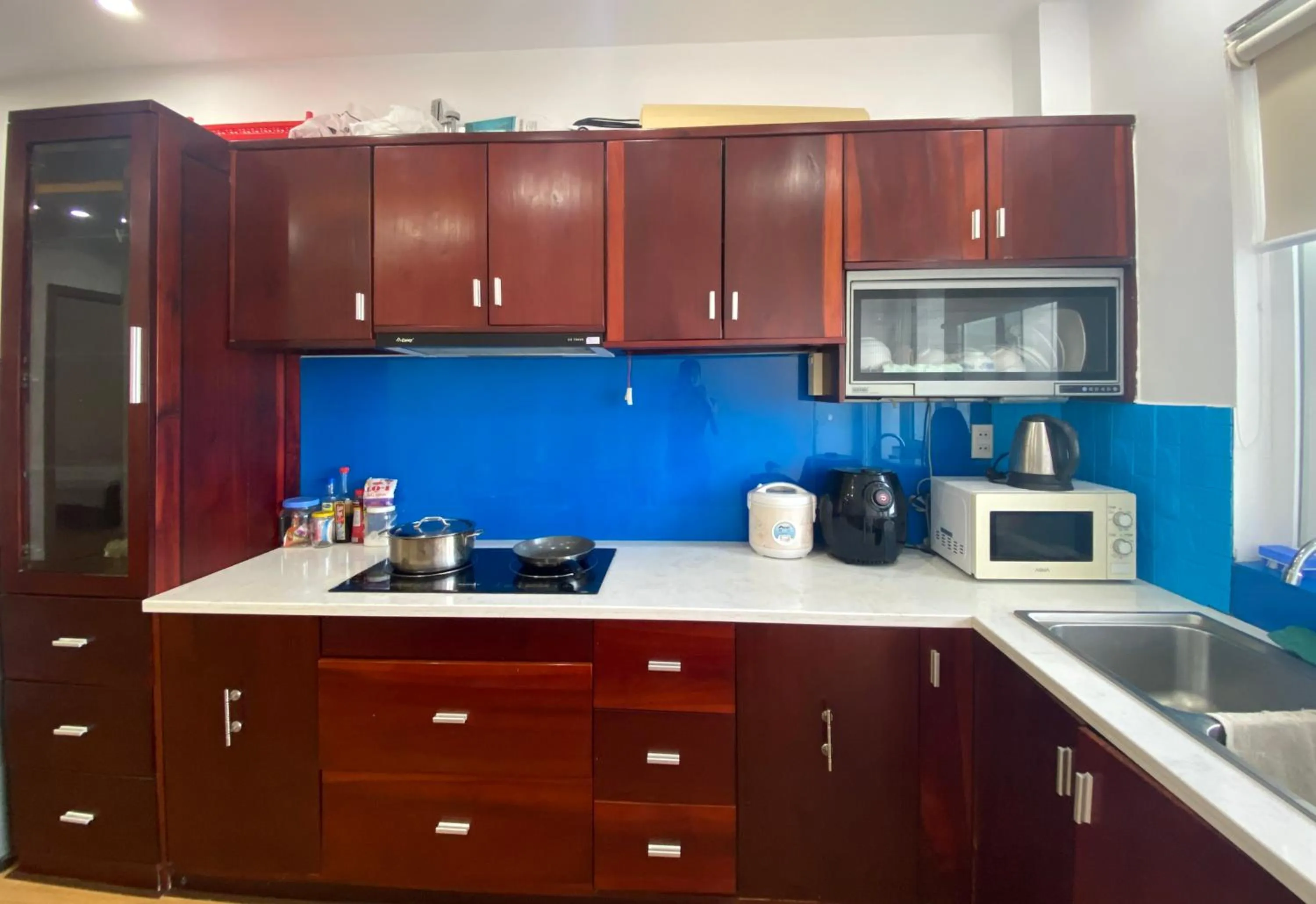 Kitchen or kitchenette in Ocean Dream Apartment Nha Trang