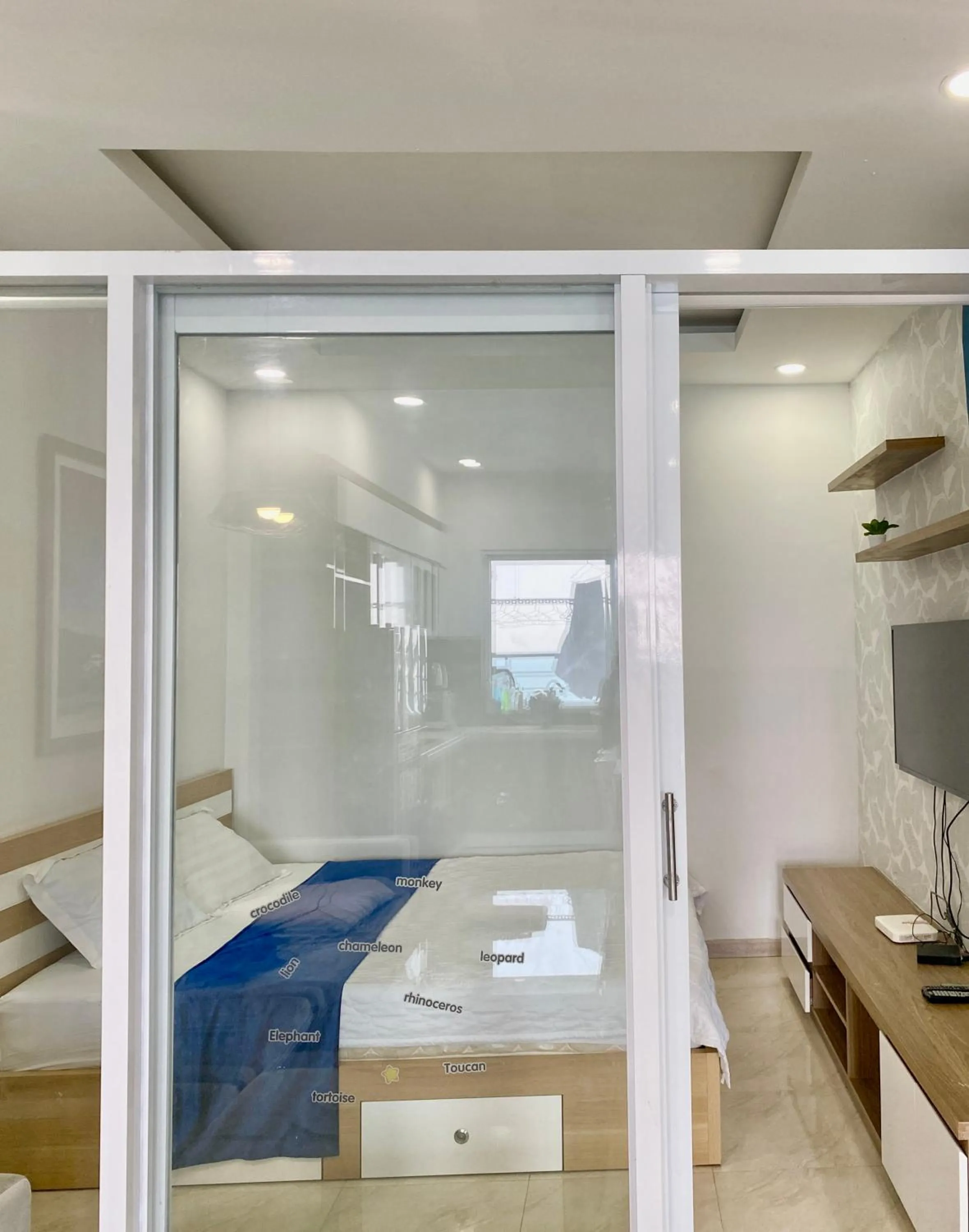 Bed in Ocean Dream Apartment Nha Trang