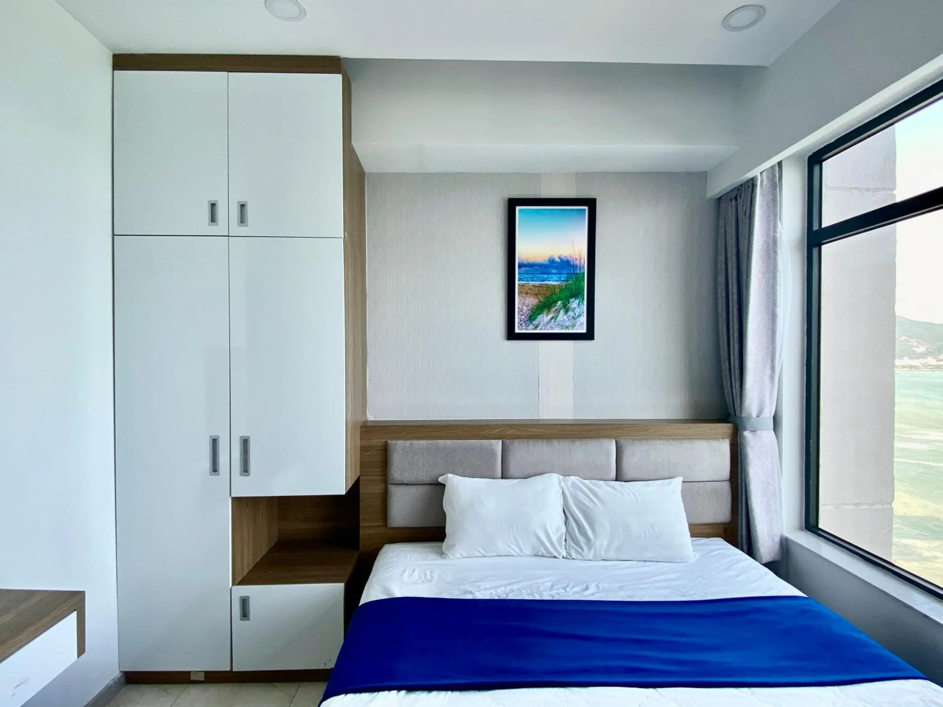 Bed in Ocean Dream Apartment Nha Trang