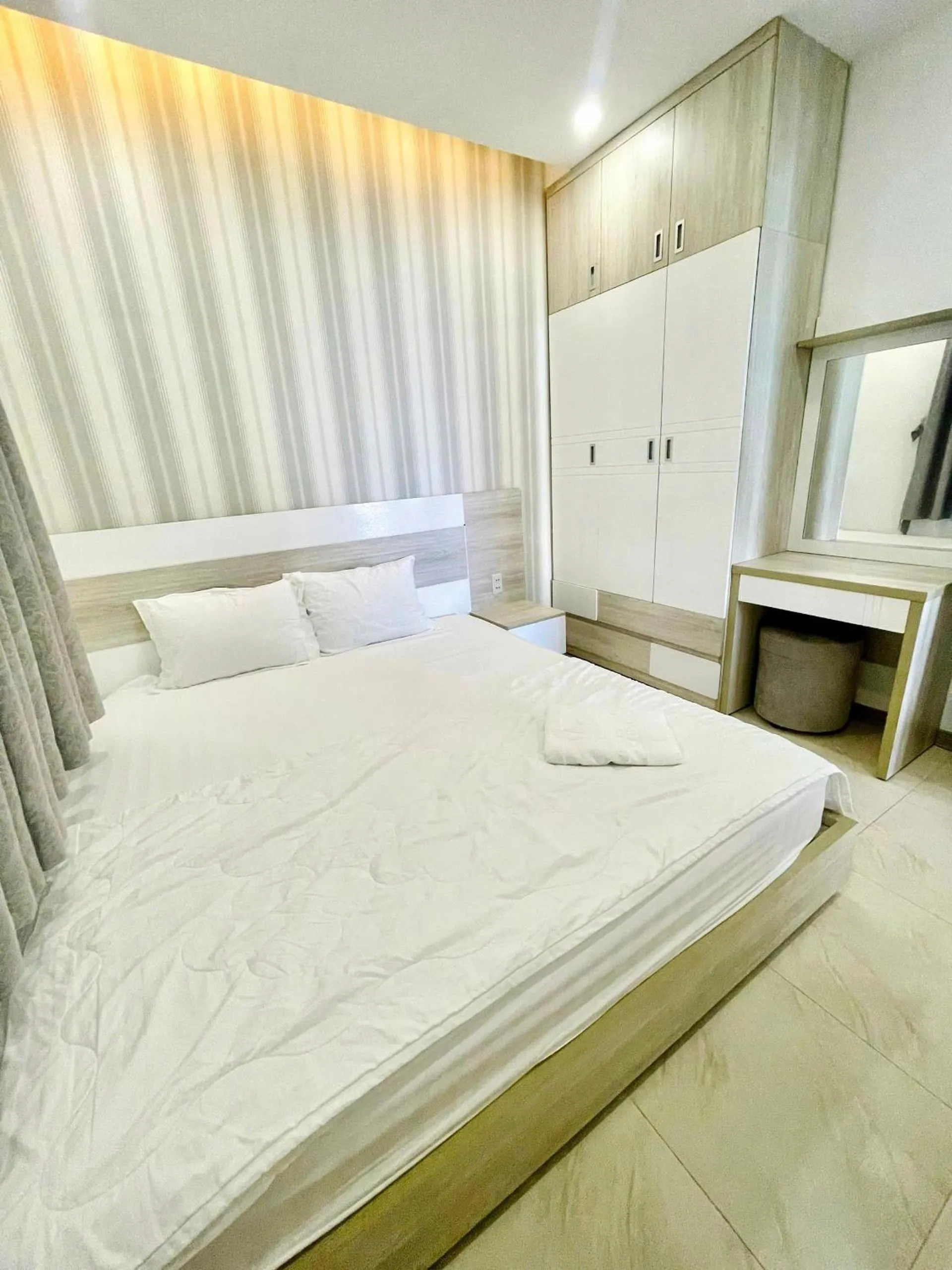 Bed in Ocean Dream Apartment Nha Trang