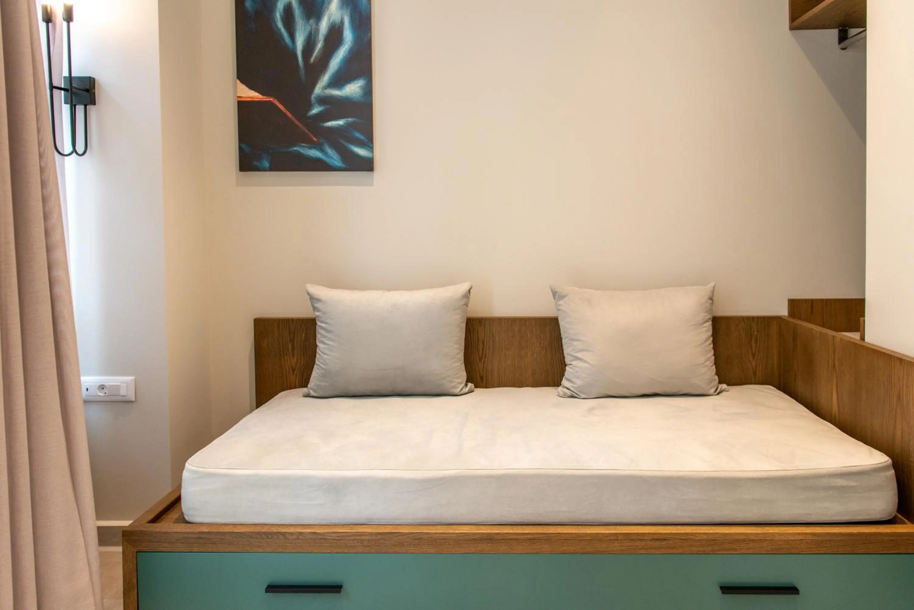 Bed in El Greco Hotel