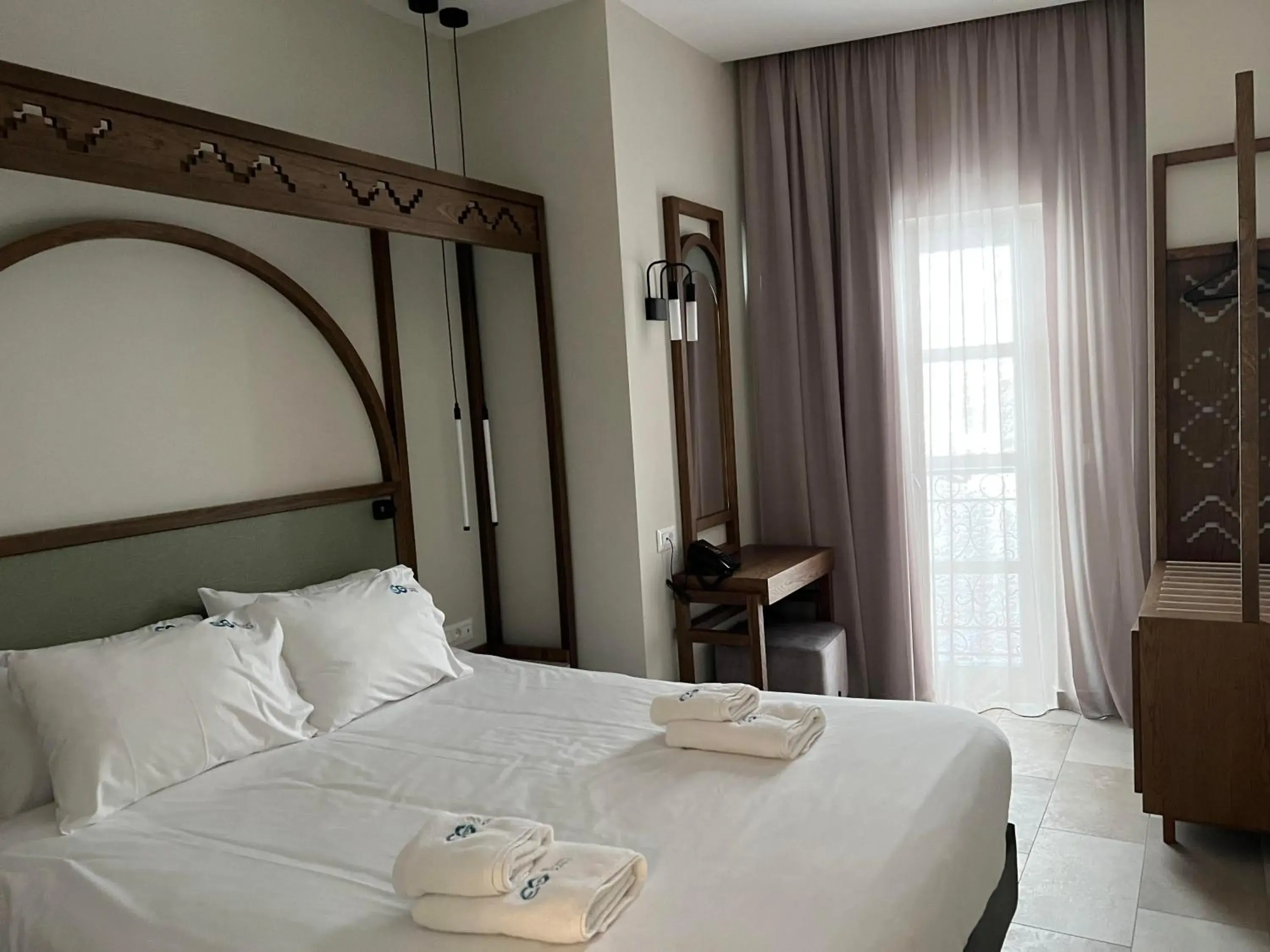 Single Room - Interior in El Greco Hotel Single Room - Interior in El Greco Hotel