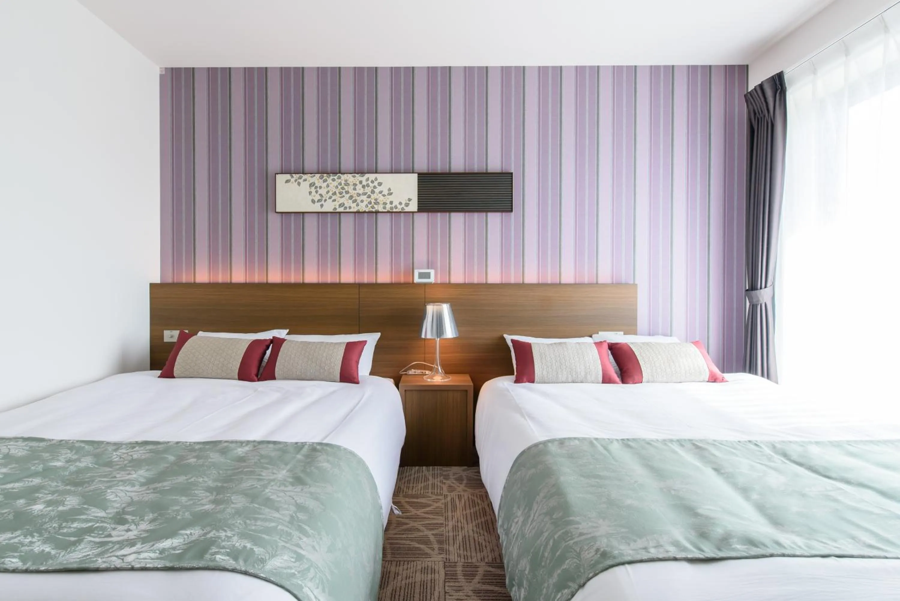 Bed in Oyado Shinmachi Gojo