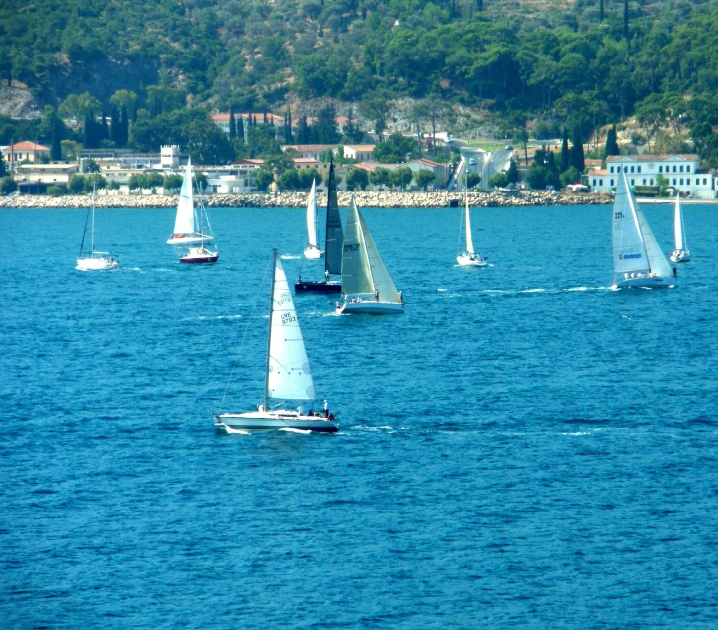 Sea view in Mirini Hotel